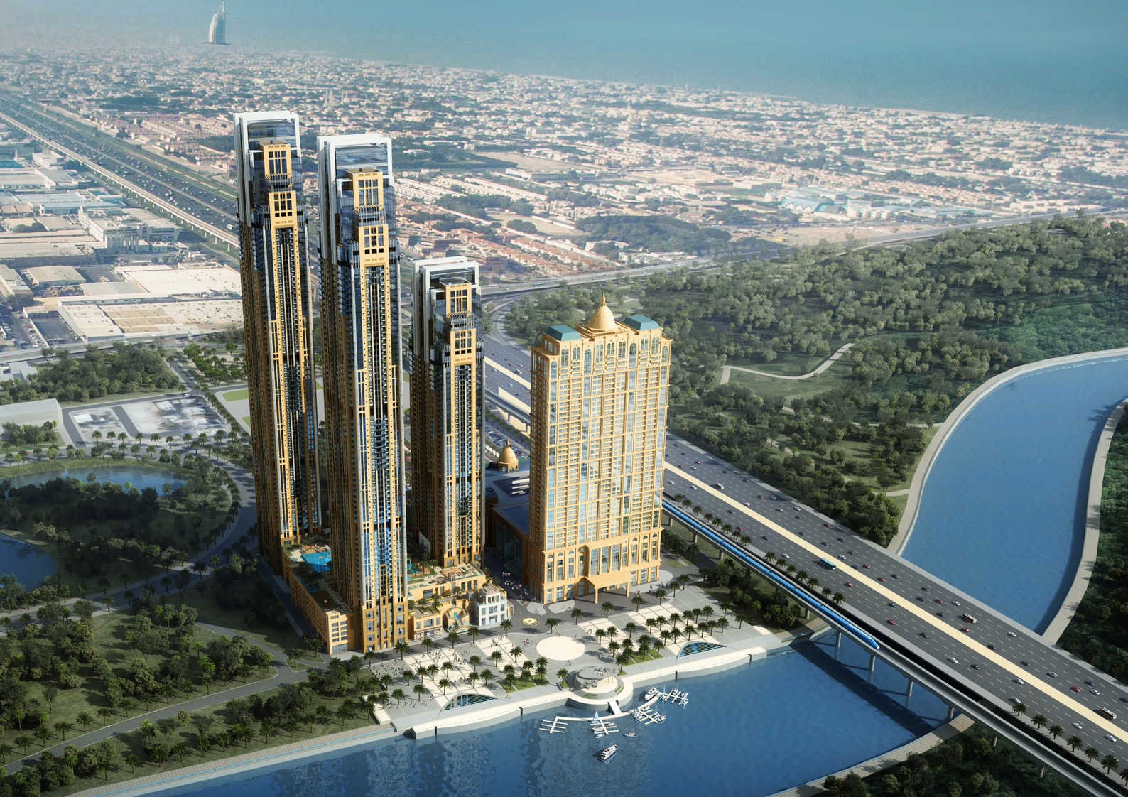 Meera Tower exterior view