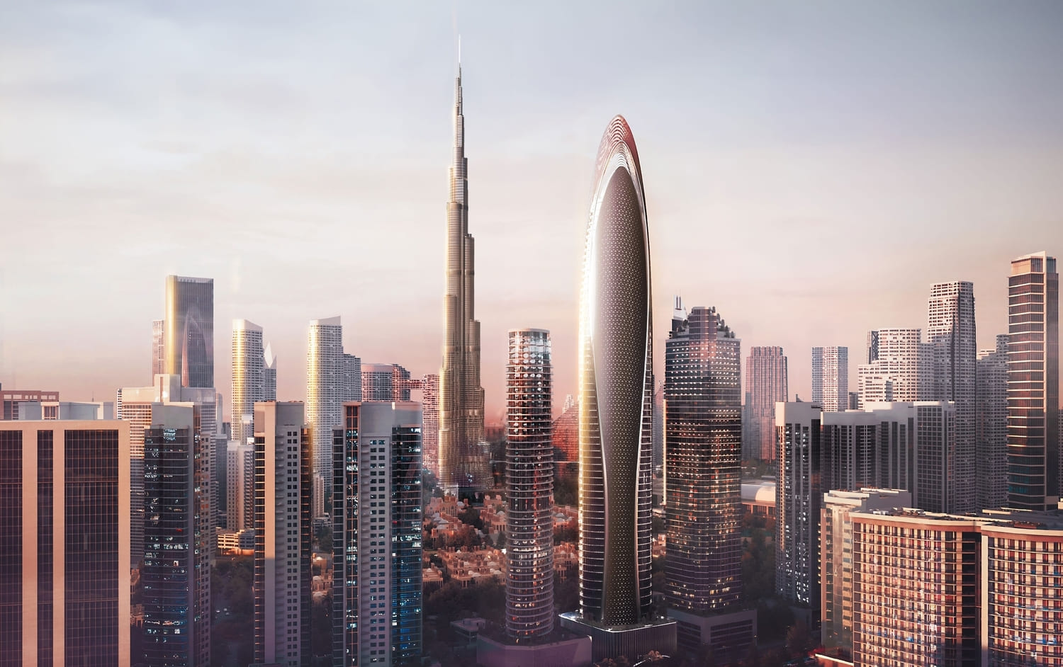 Mercedes-Benz Places by Binghatti exterior view