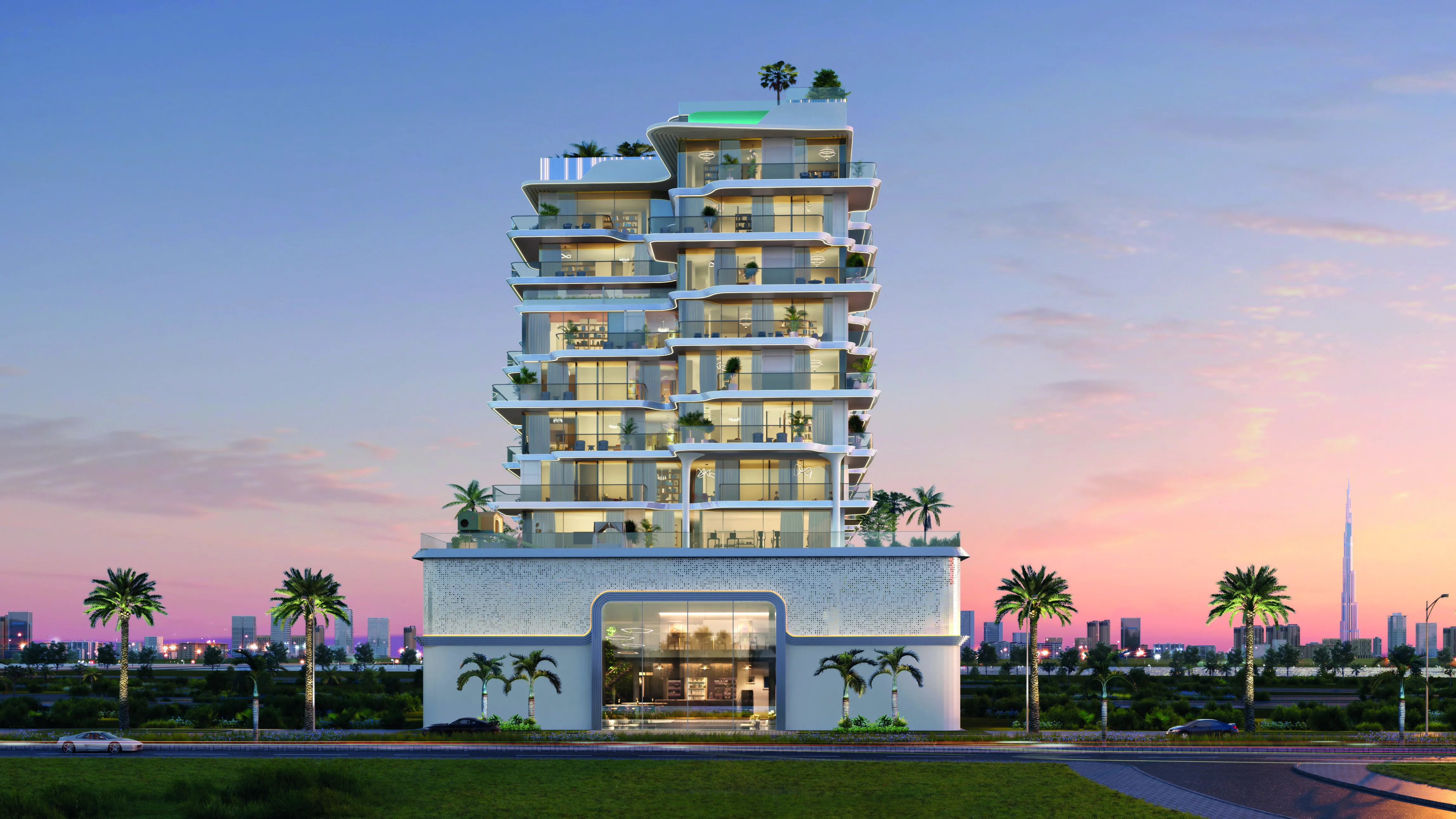 Meriden Beach Residences exterior view