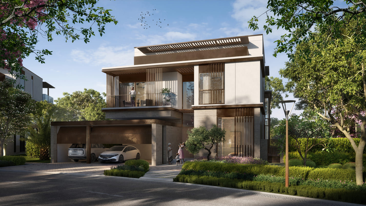 Nad Al Sheba Garden Phase 5, 6 architecture