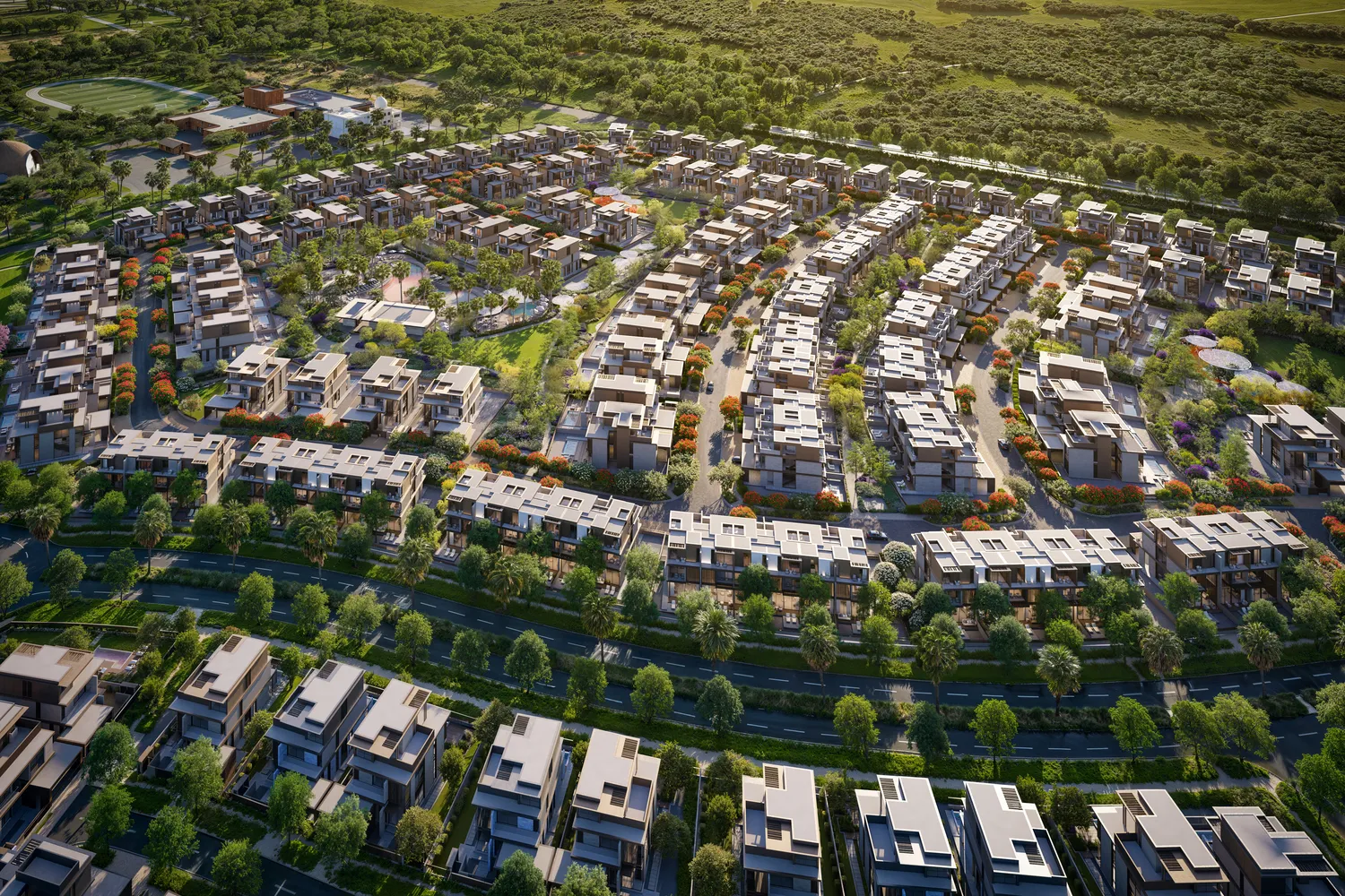 Nad Al Sheba Gardens Phase 11 exterior view