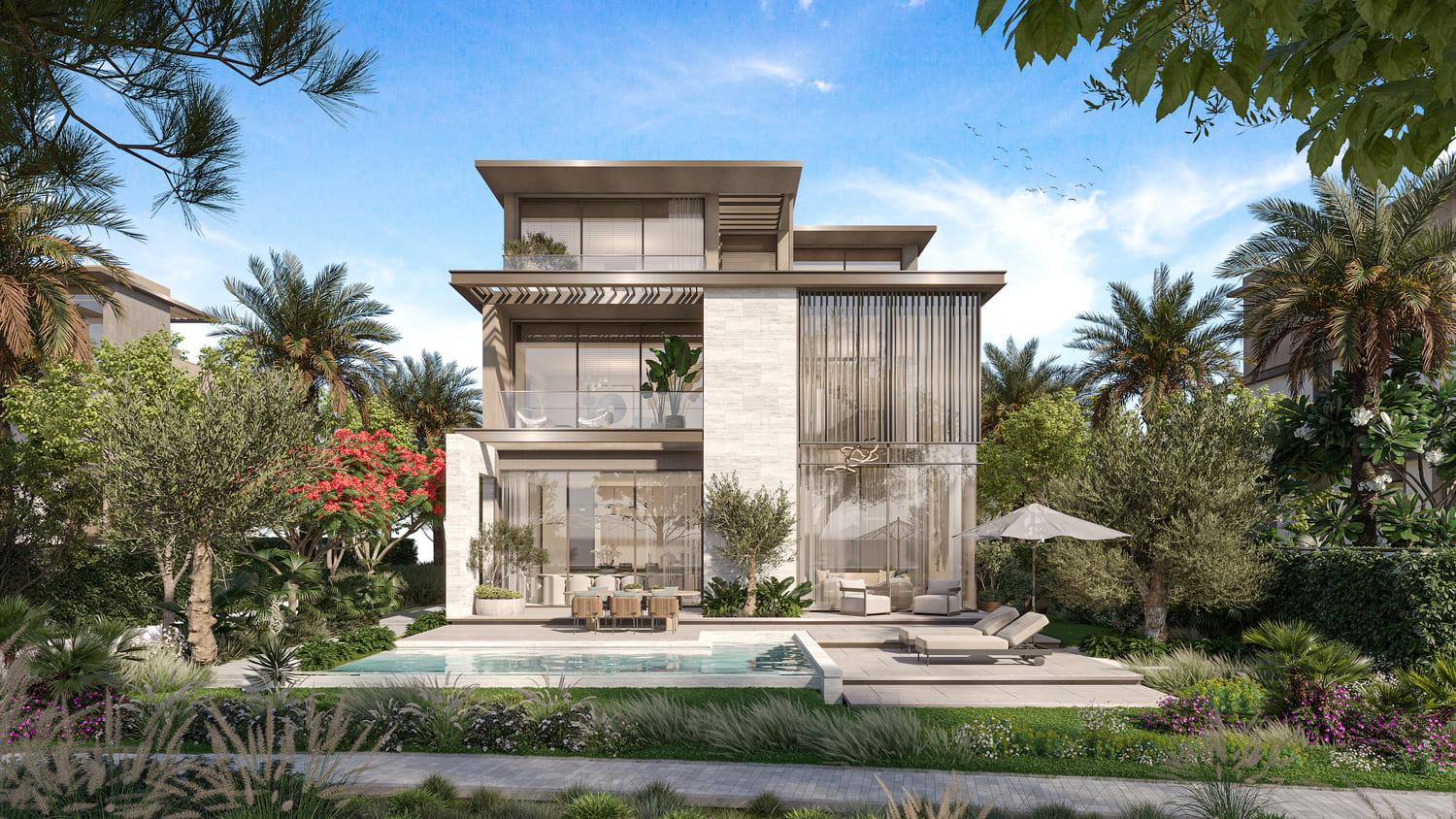 Nad Al Sheba Gardens Phase 8 architecture