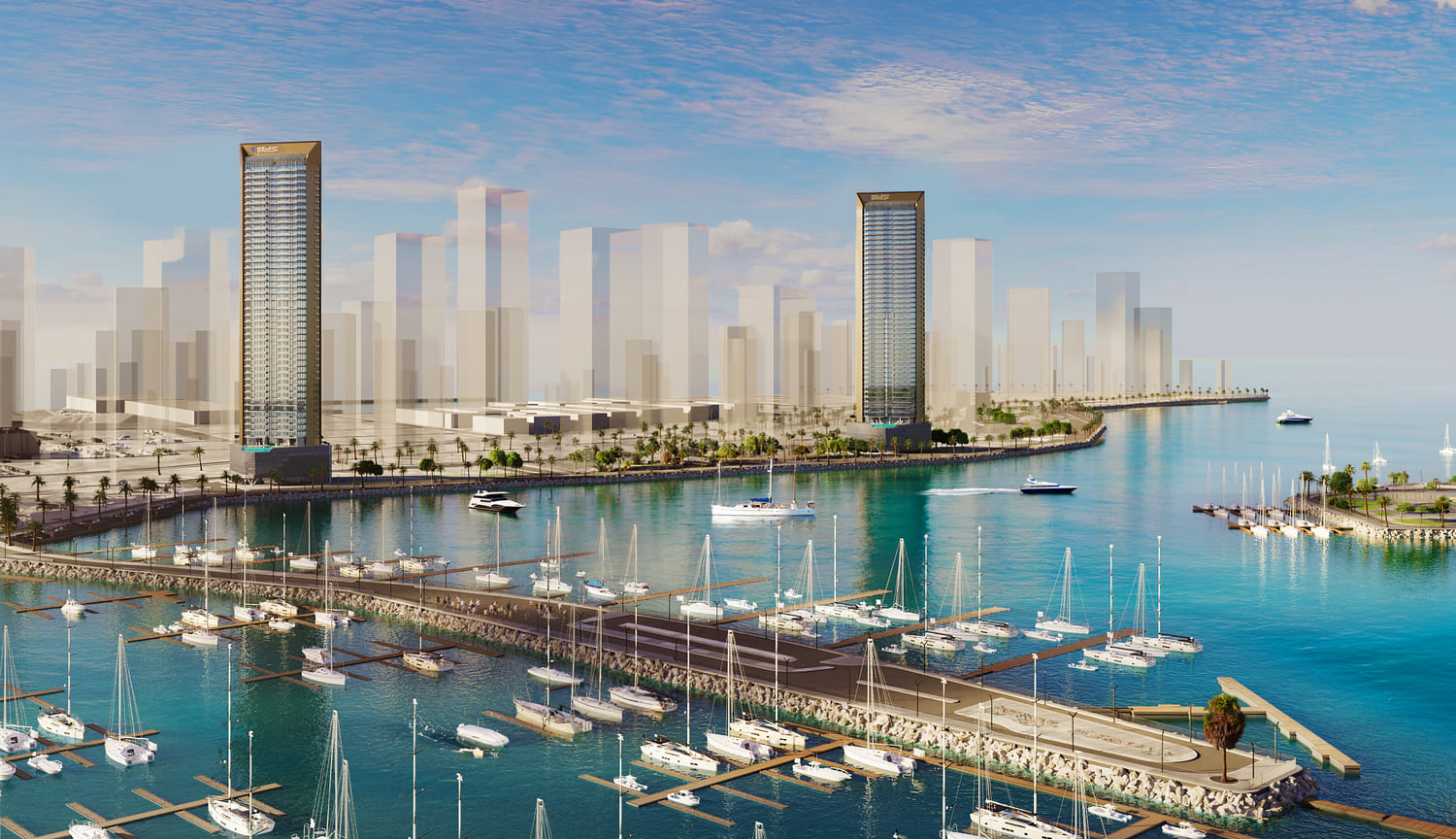 Nautica Towers exterior view