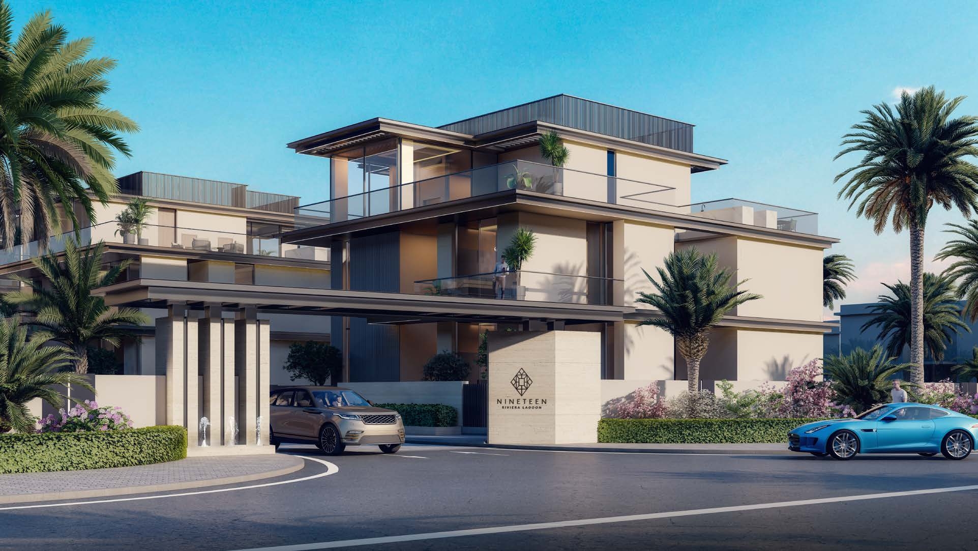 Nineteen Riviera Lagoon architecture