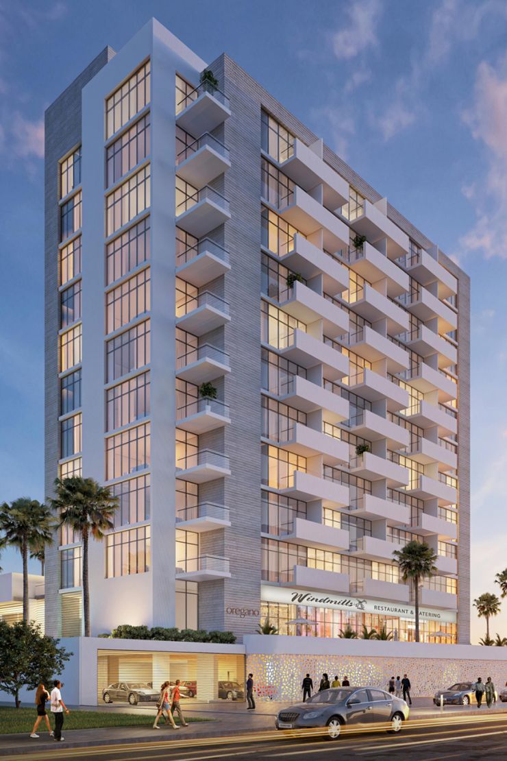 O Ten exterior view