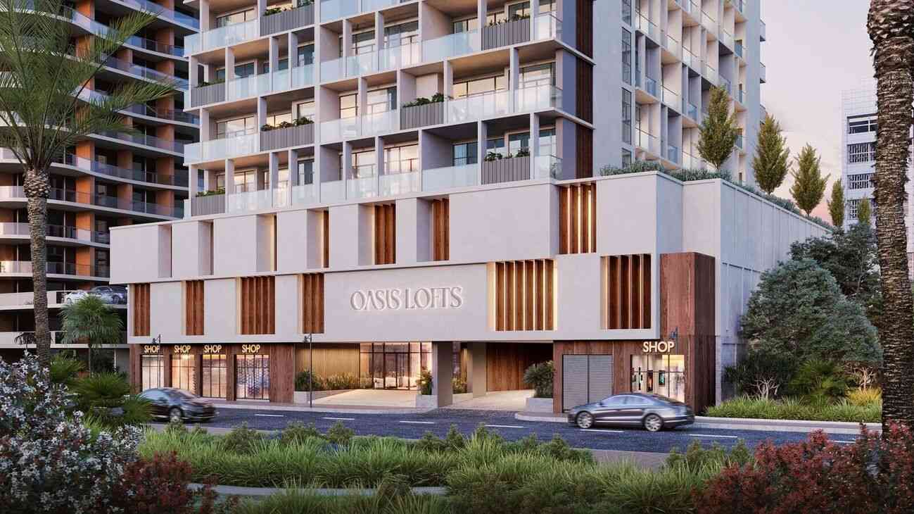 Oasis Lofts exterior view