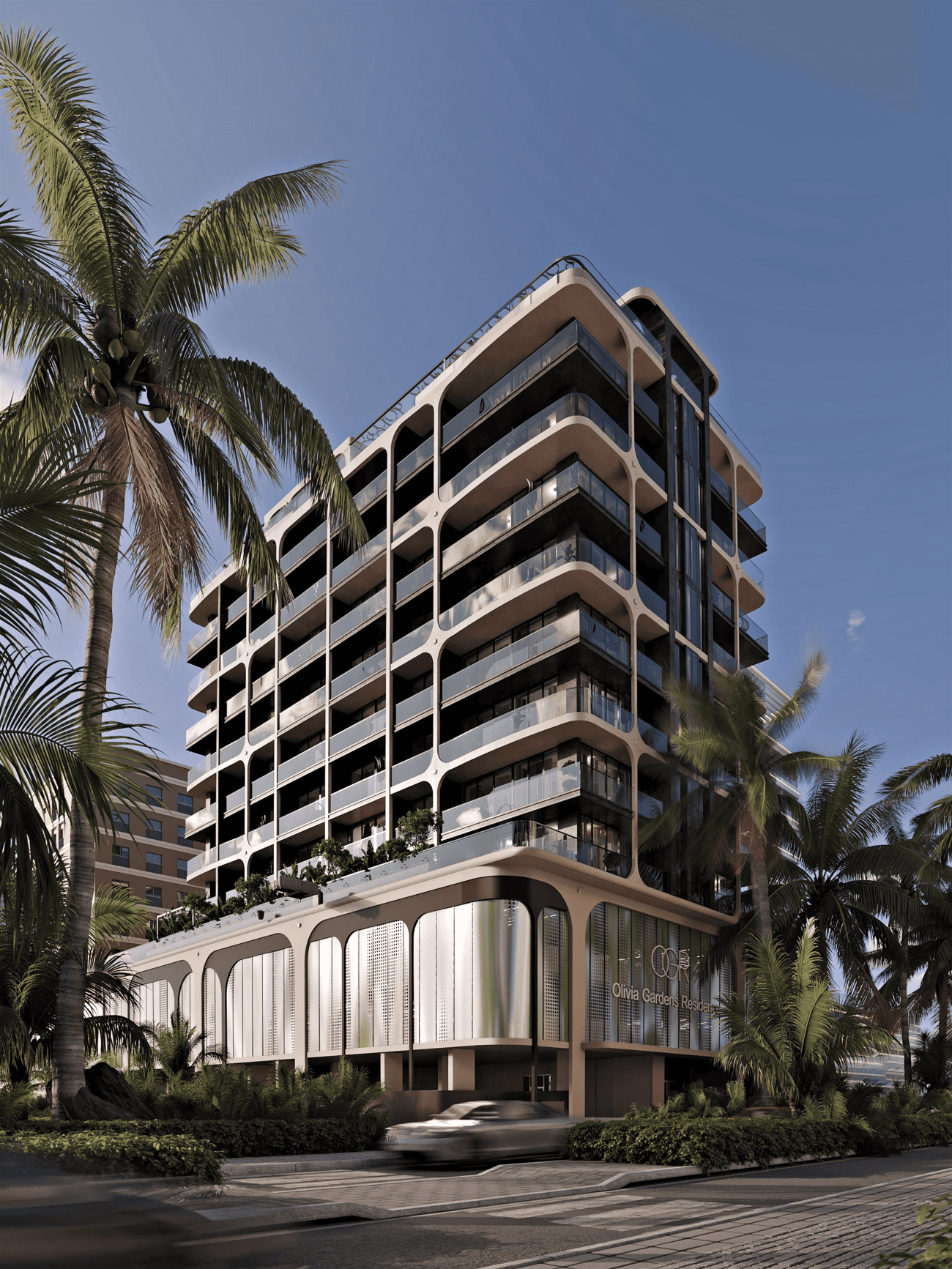Olivia Gardens architecture