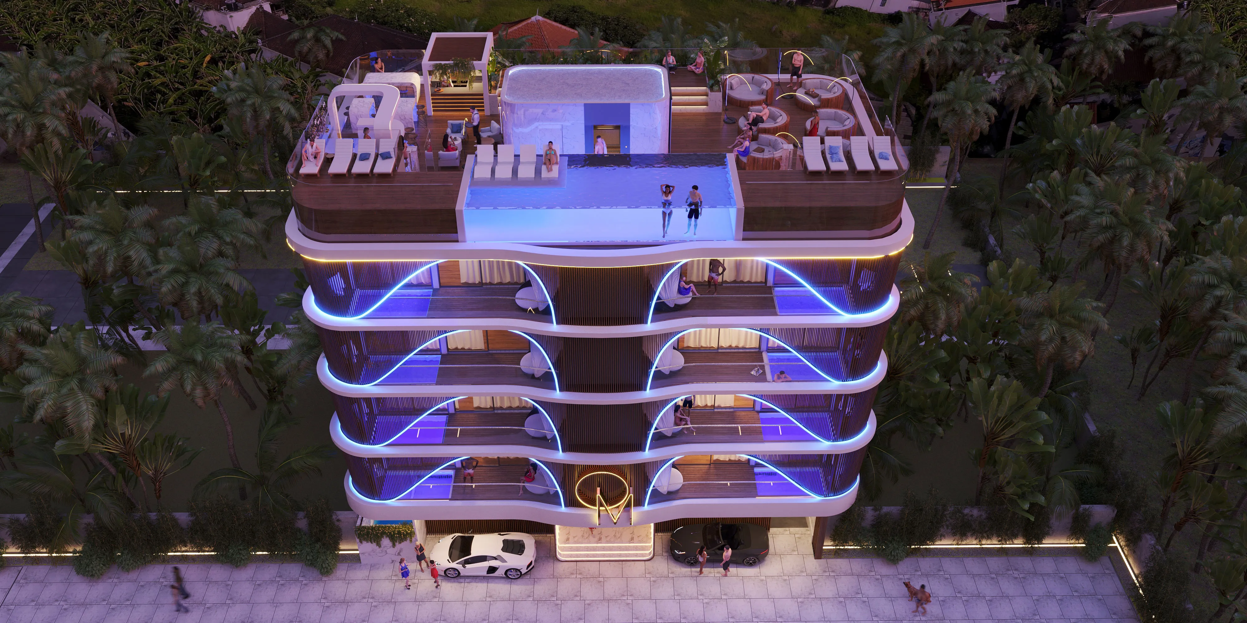 OM Club House architecture