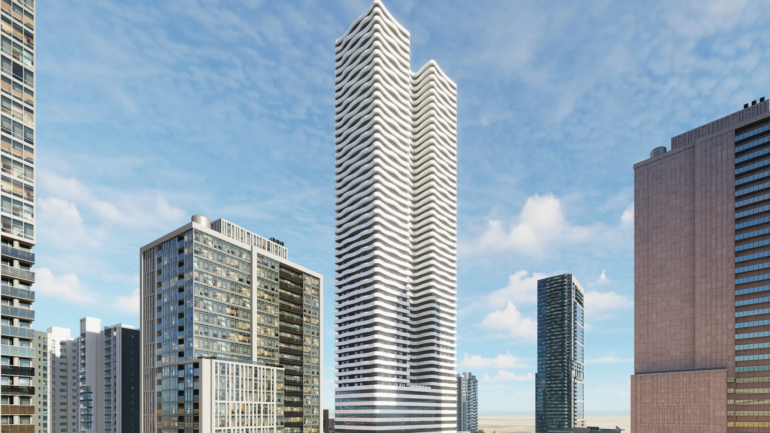 One 678 Residences exterior view