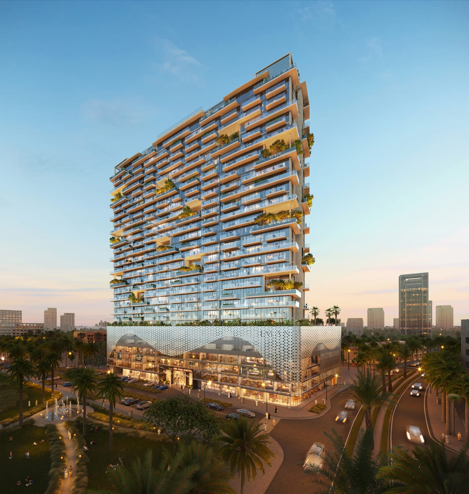 One Park Central exterior view