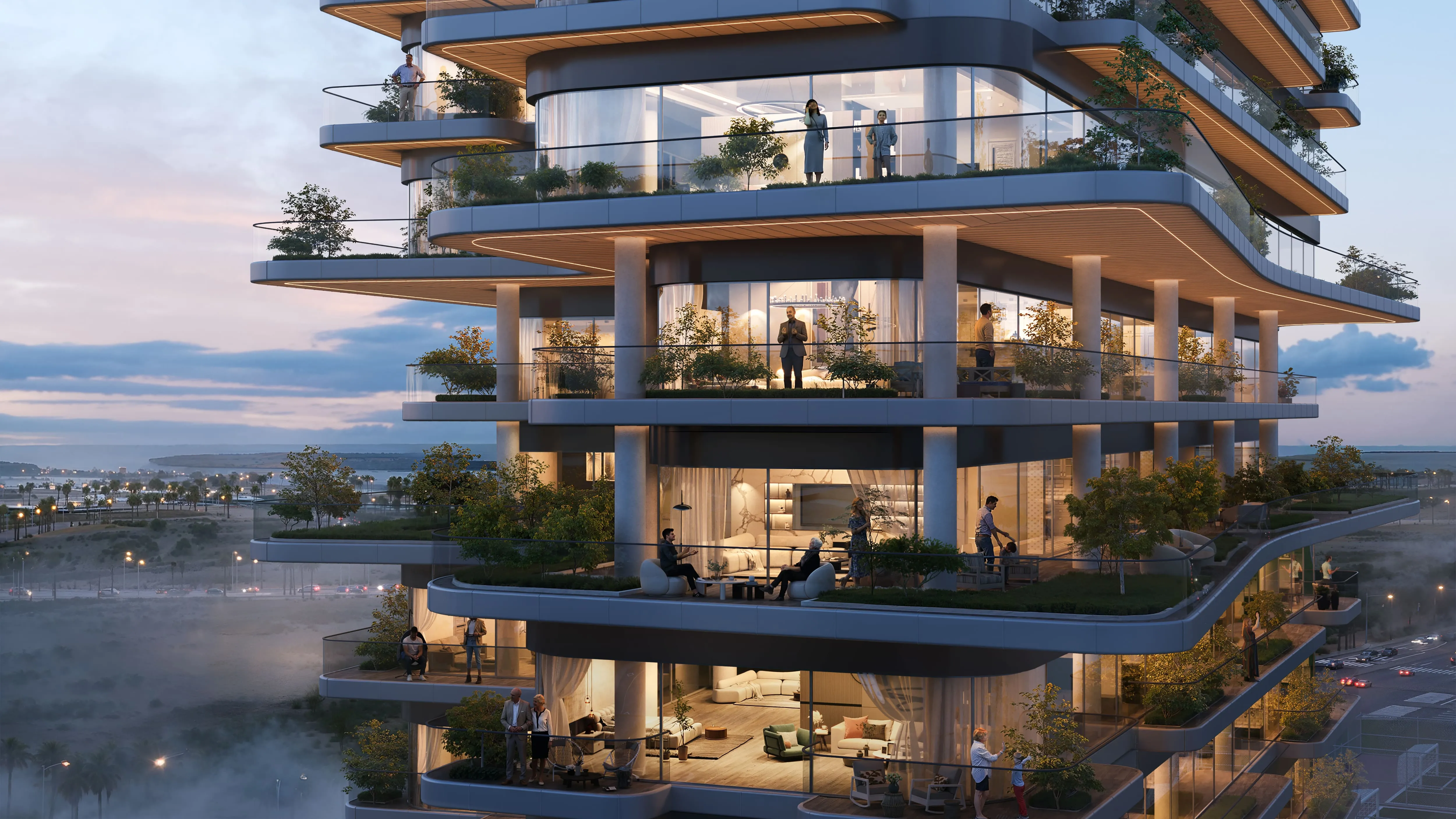 One Residence Al Reem Island architecture