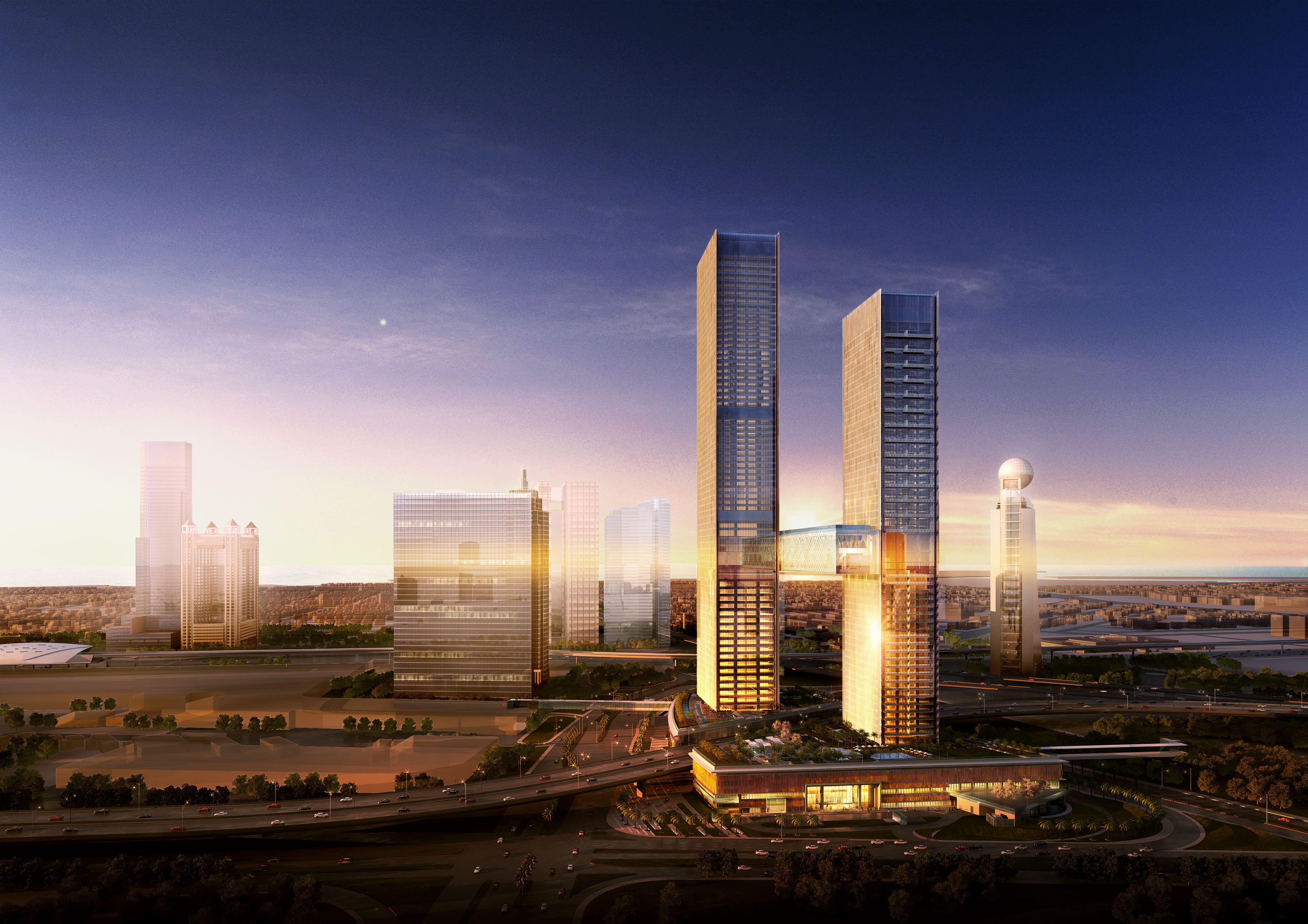 One Za’abeel Residences exterior view