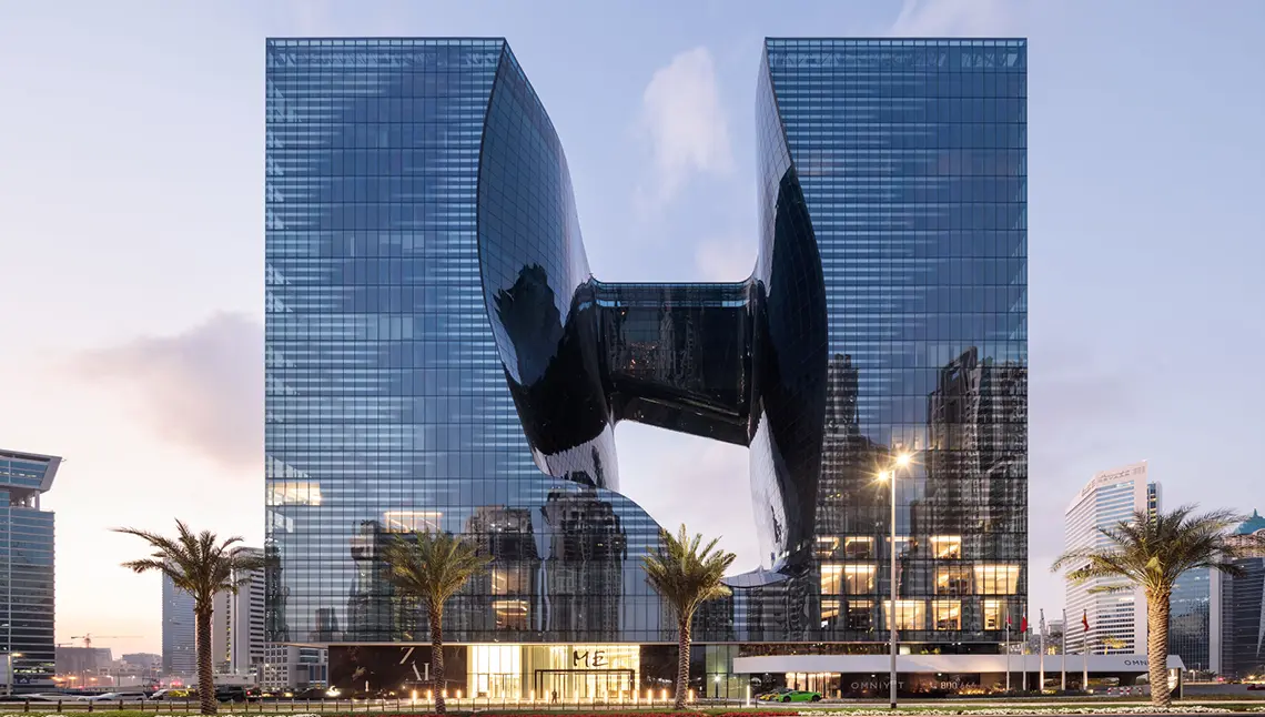Opus By Zaha Hadid exterior view