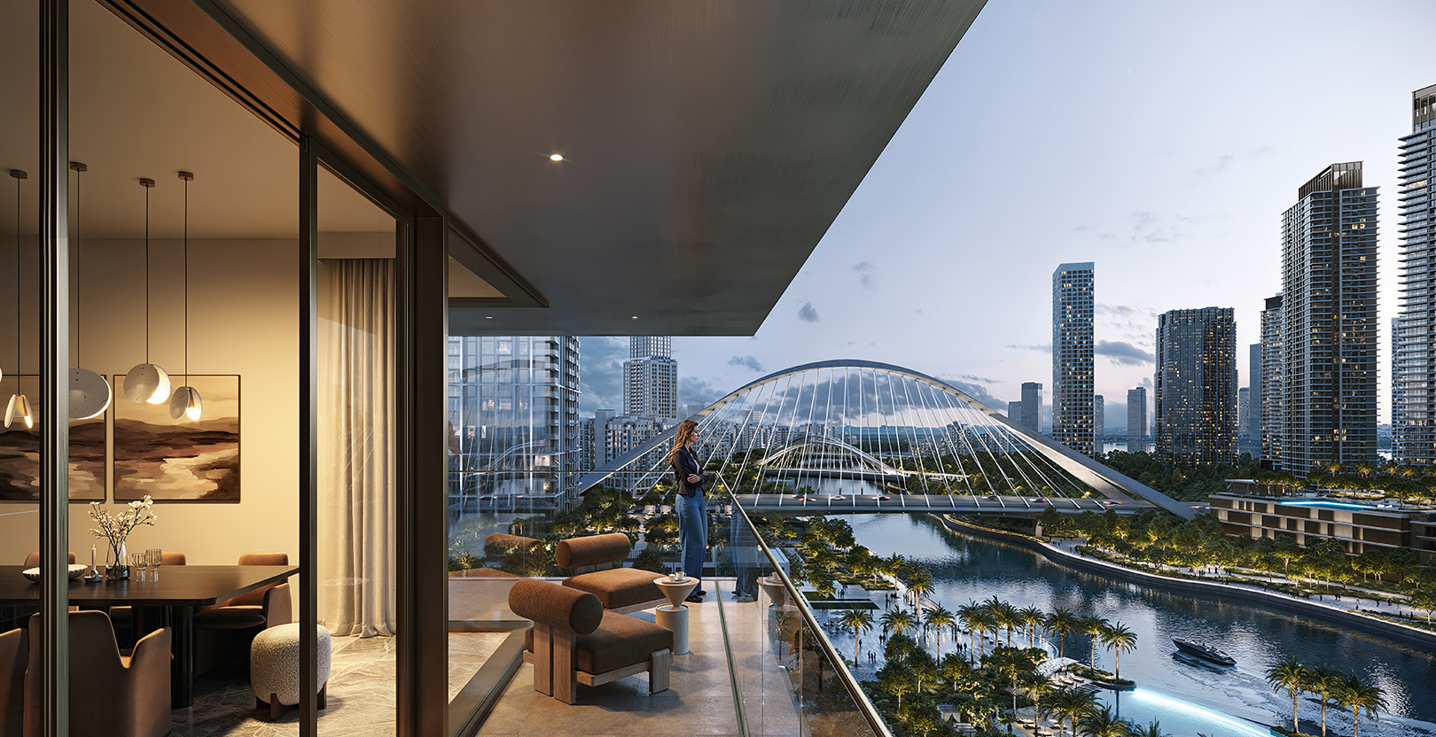 Palace Residences Creek Blue