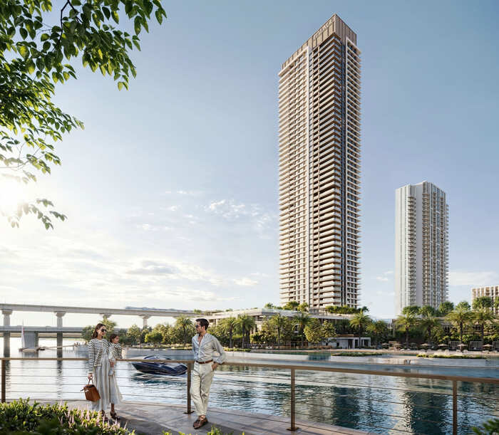 Palace Residences Creek Blue exterior view