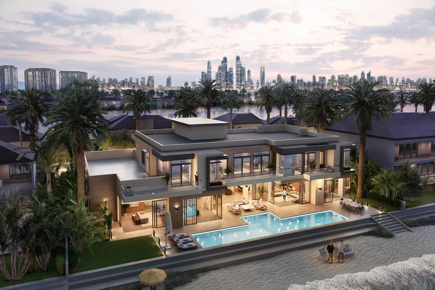 Palm Jumeirah Beachfront Villas