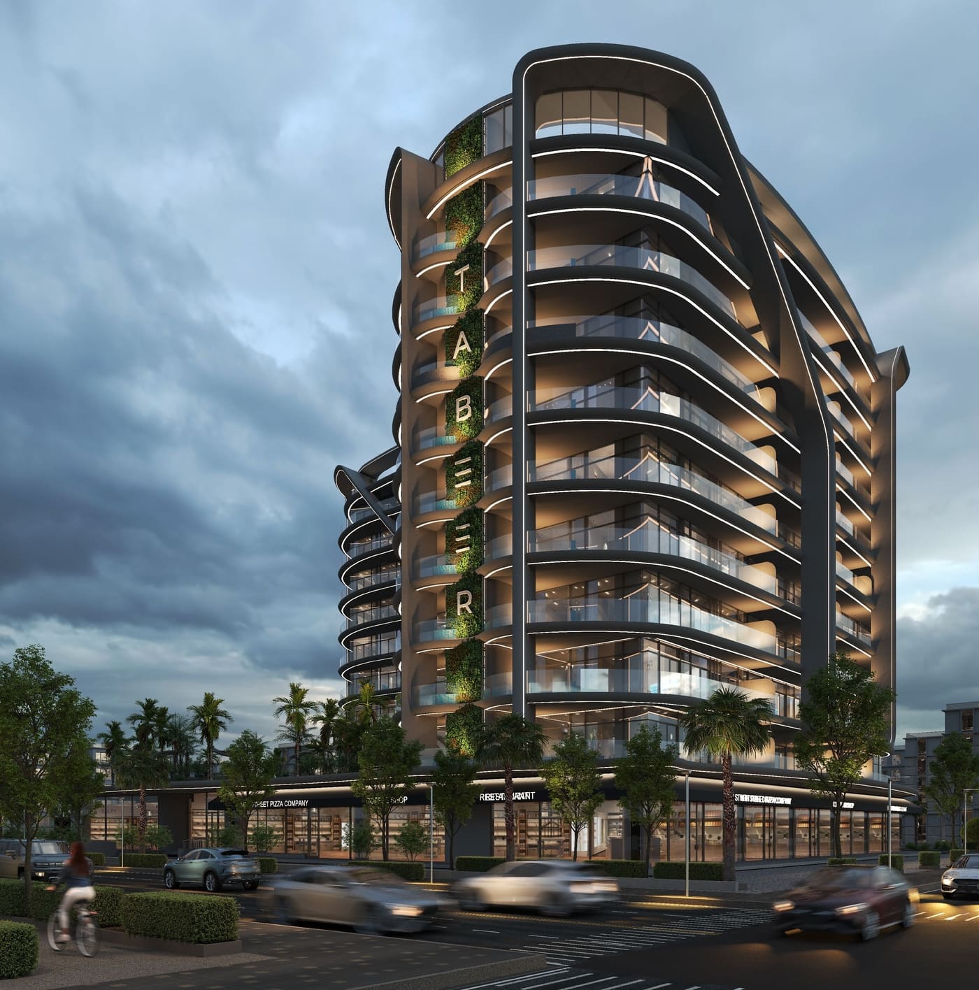 Parkside Boulevard architecture