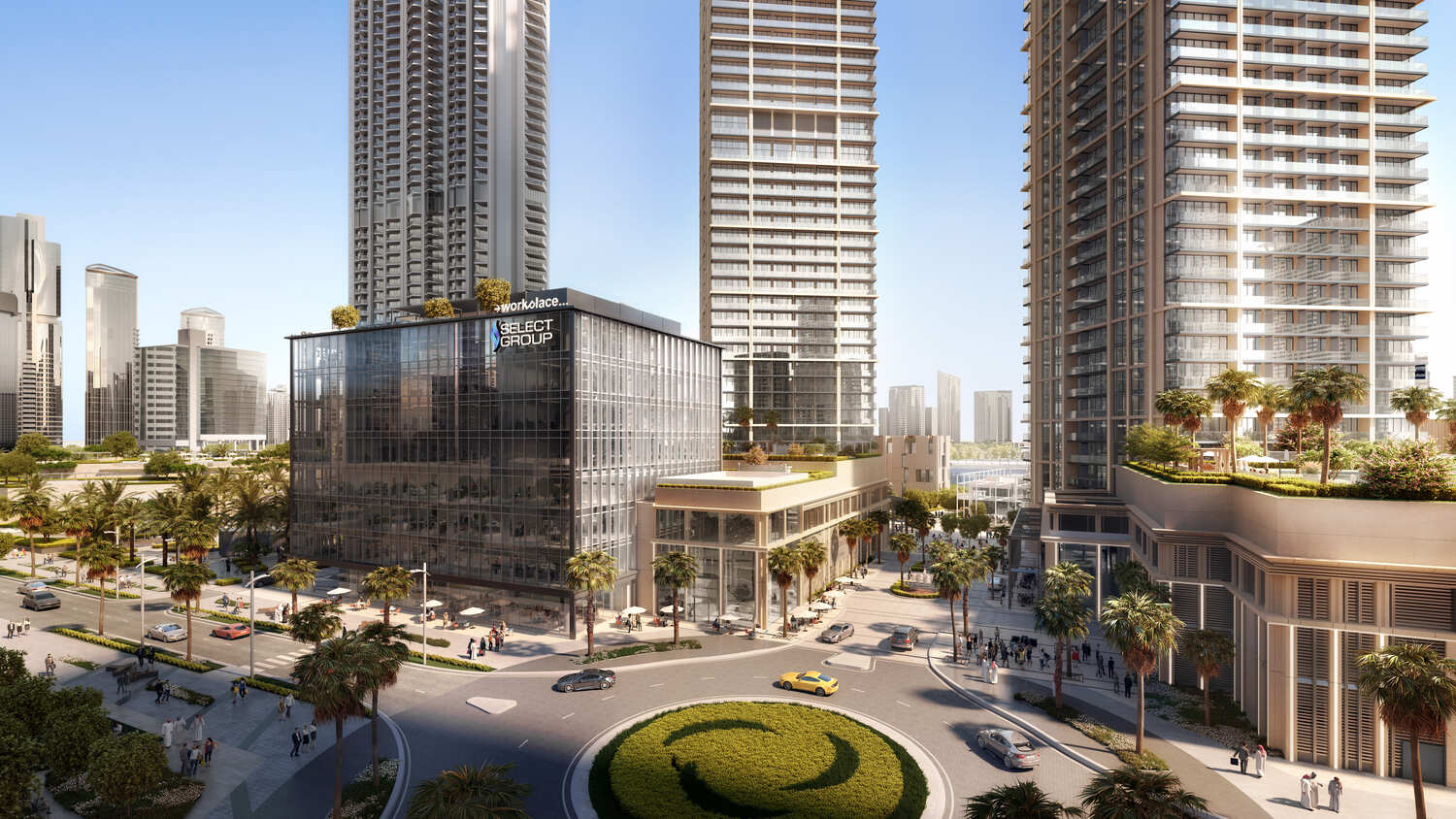 Peninsula Four - The Plaza architecture