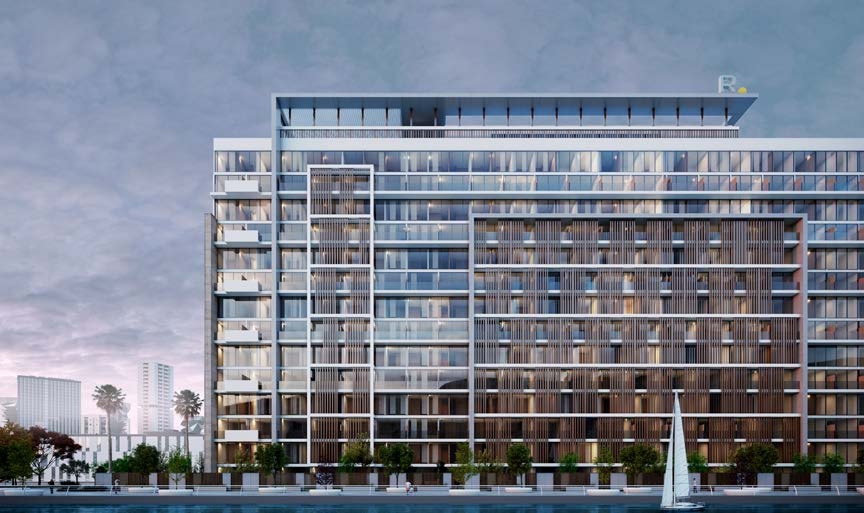 Perla 1 at the Bay architecture