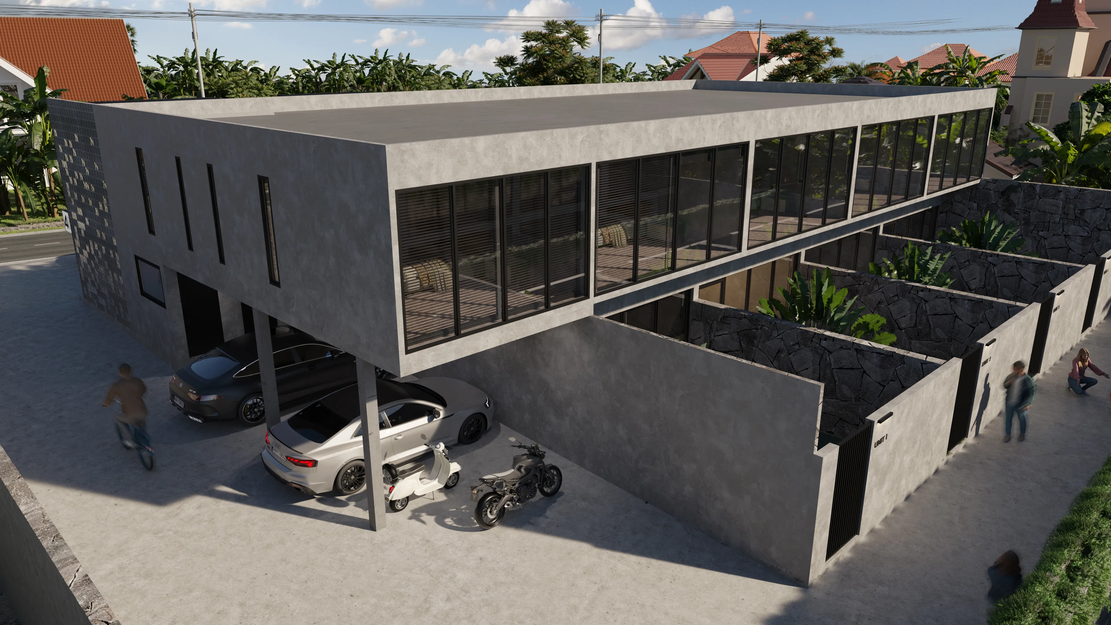 Predmet.Babakan architecture