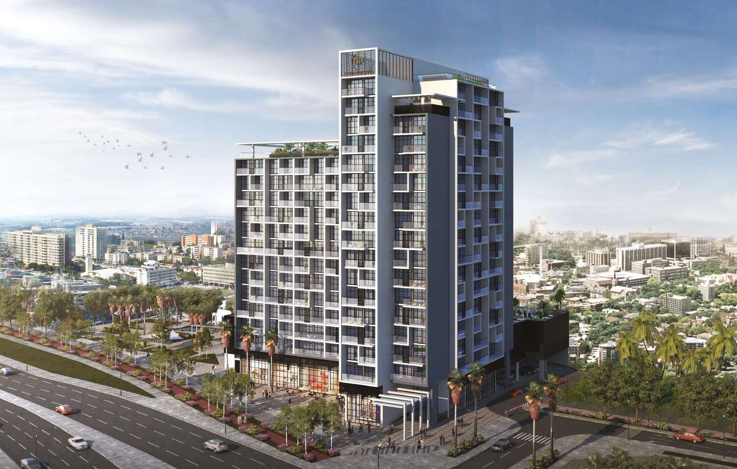 Privé Residence exterior view