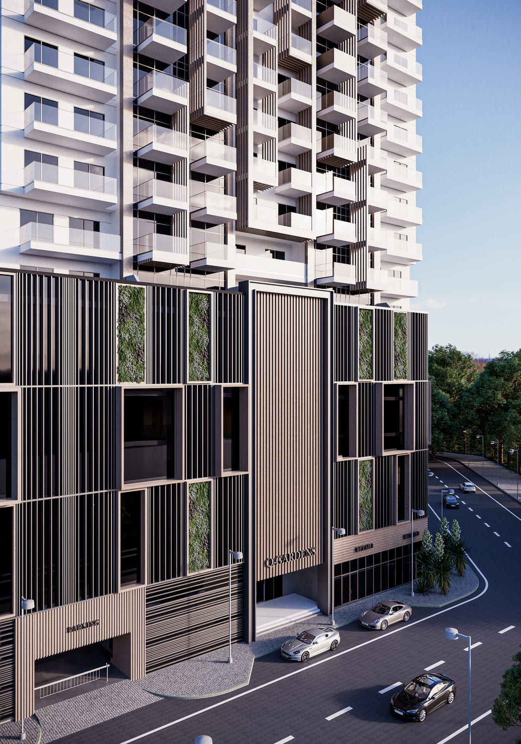 Q Gardens Loft exterior view