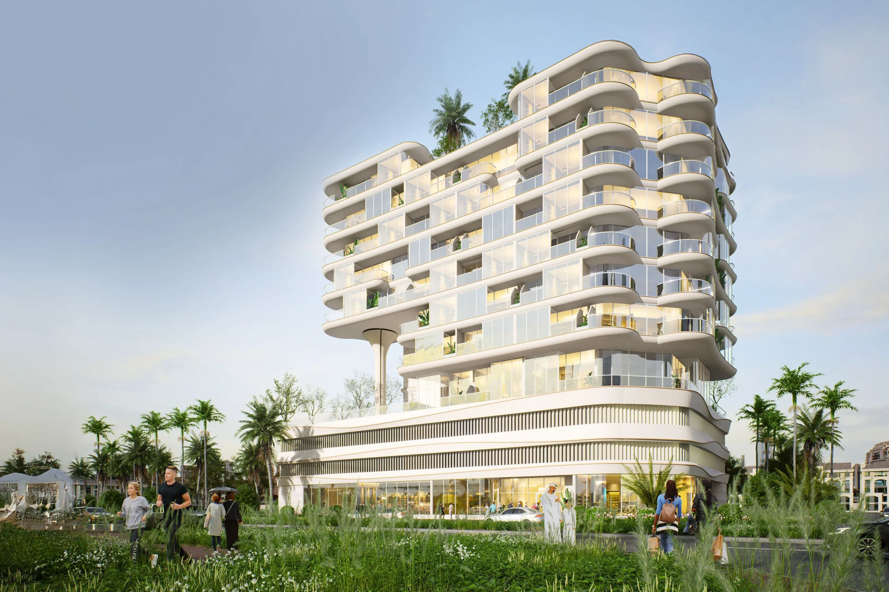Rabdan Gardens exterior view