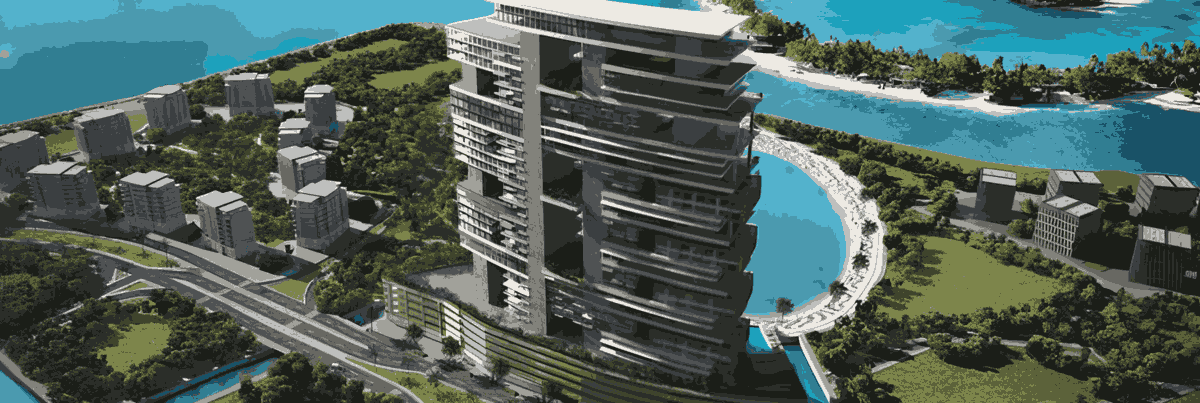 Radiant Marina Towers exterior view
