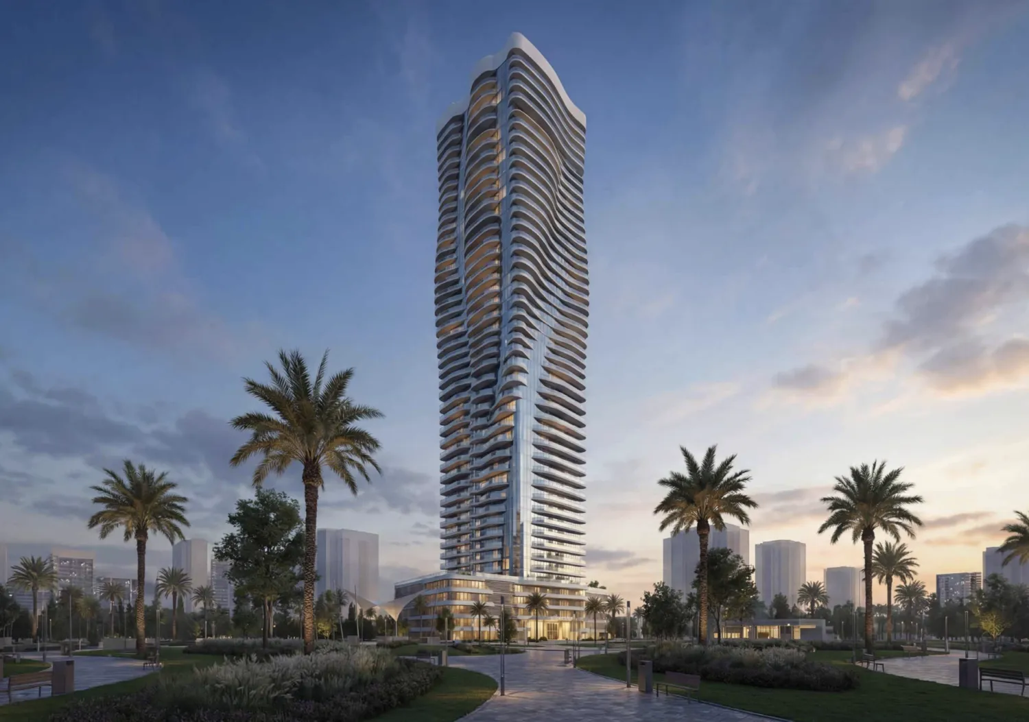 Radiant Waves exterior view