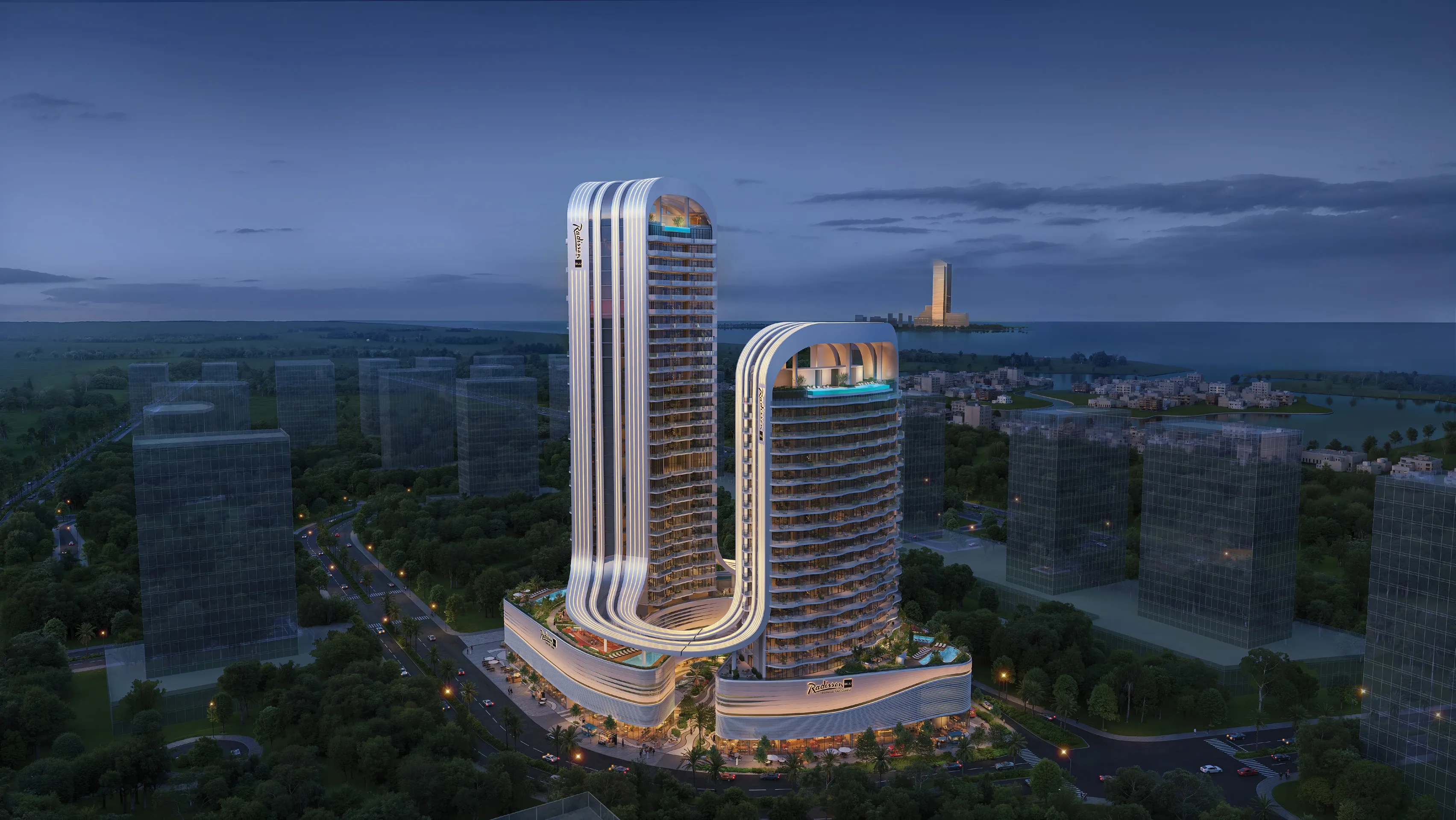 Radisson Blu Hotel & Residences exterior view