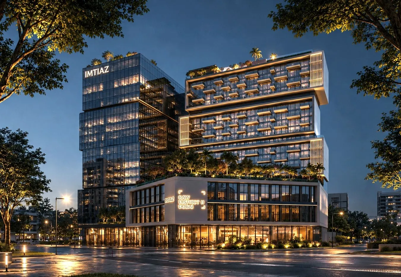 Raw District Phase 2 exterior view