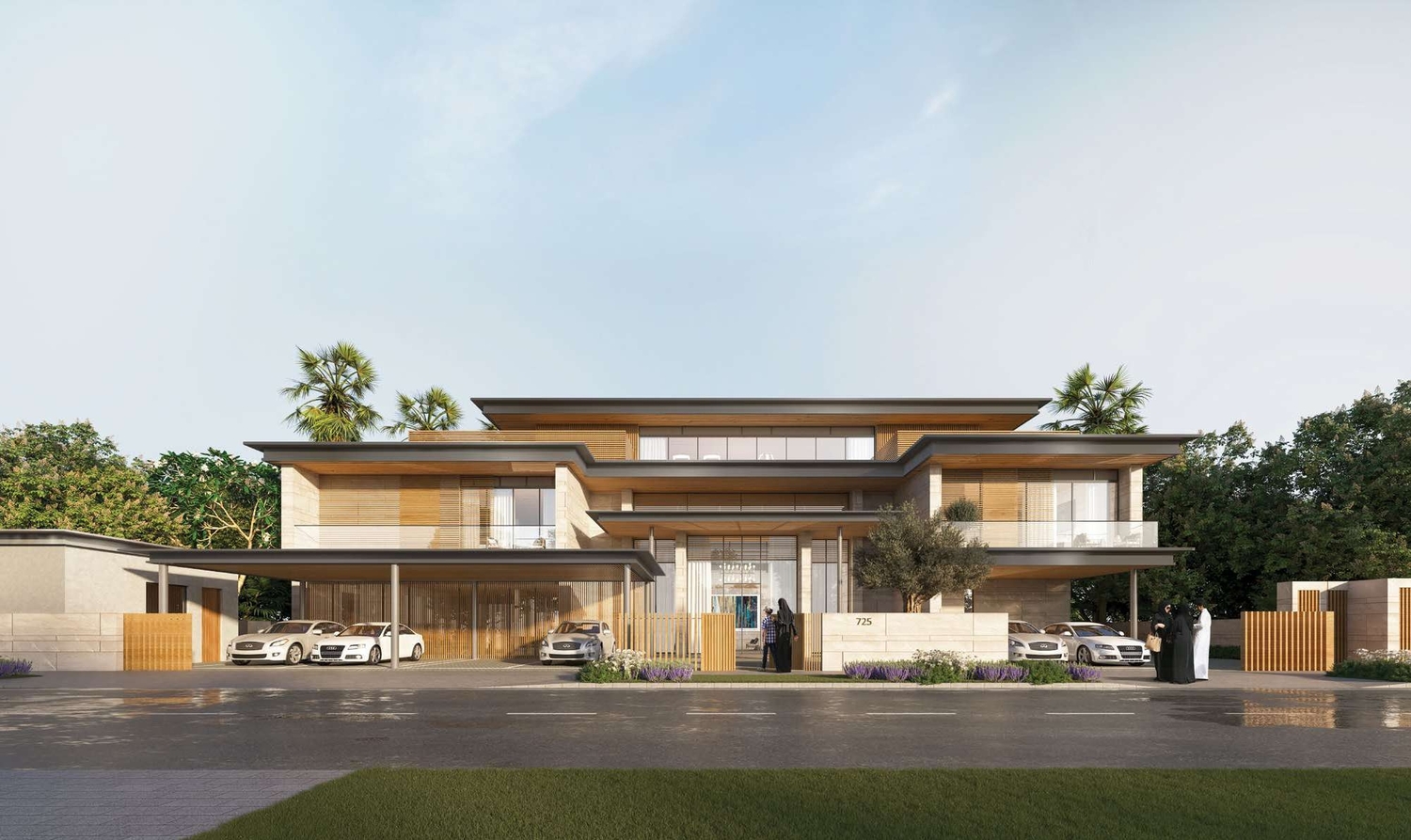 Reem Hills Villas architecture