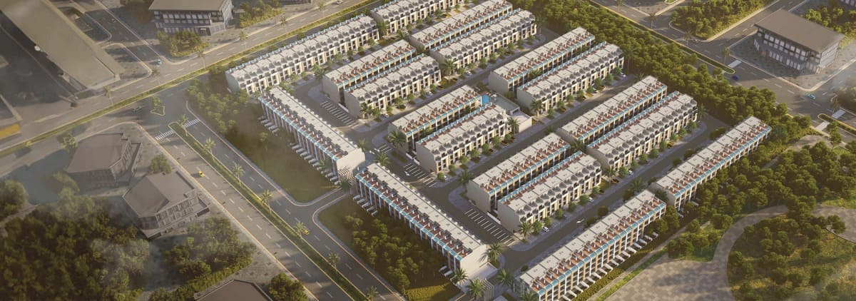 Reportage Village Khalifa City exterior view