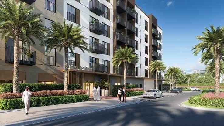Rimal Residences Maryam Island exterior view