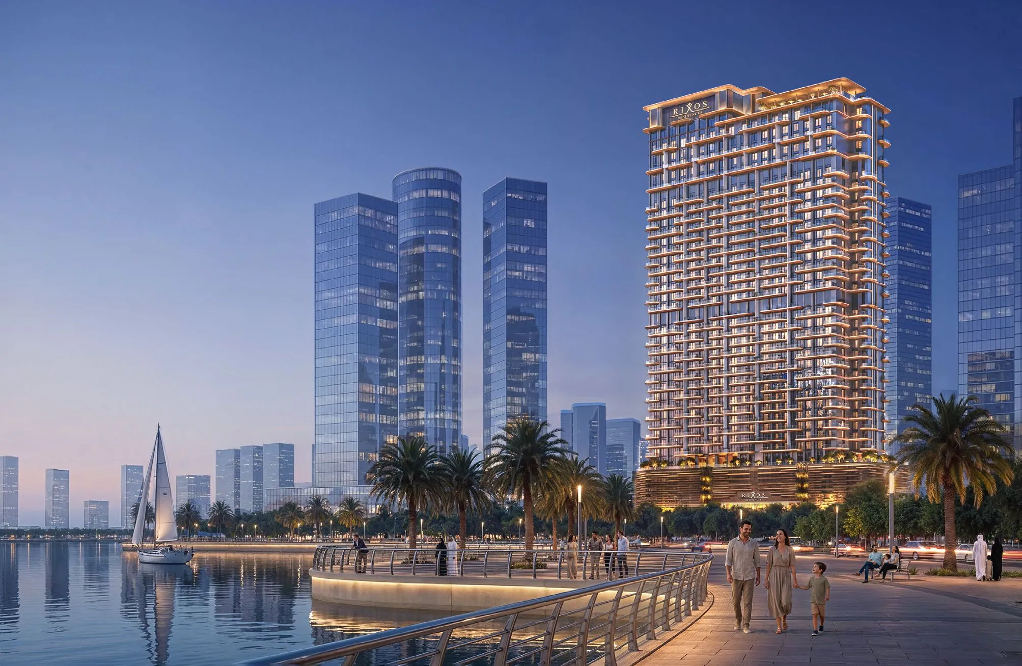 Rixos Al Reem Residences exterior view