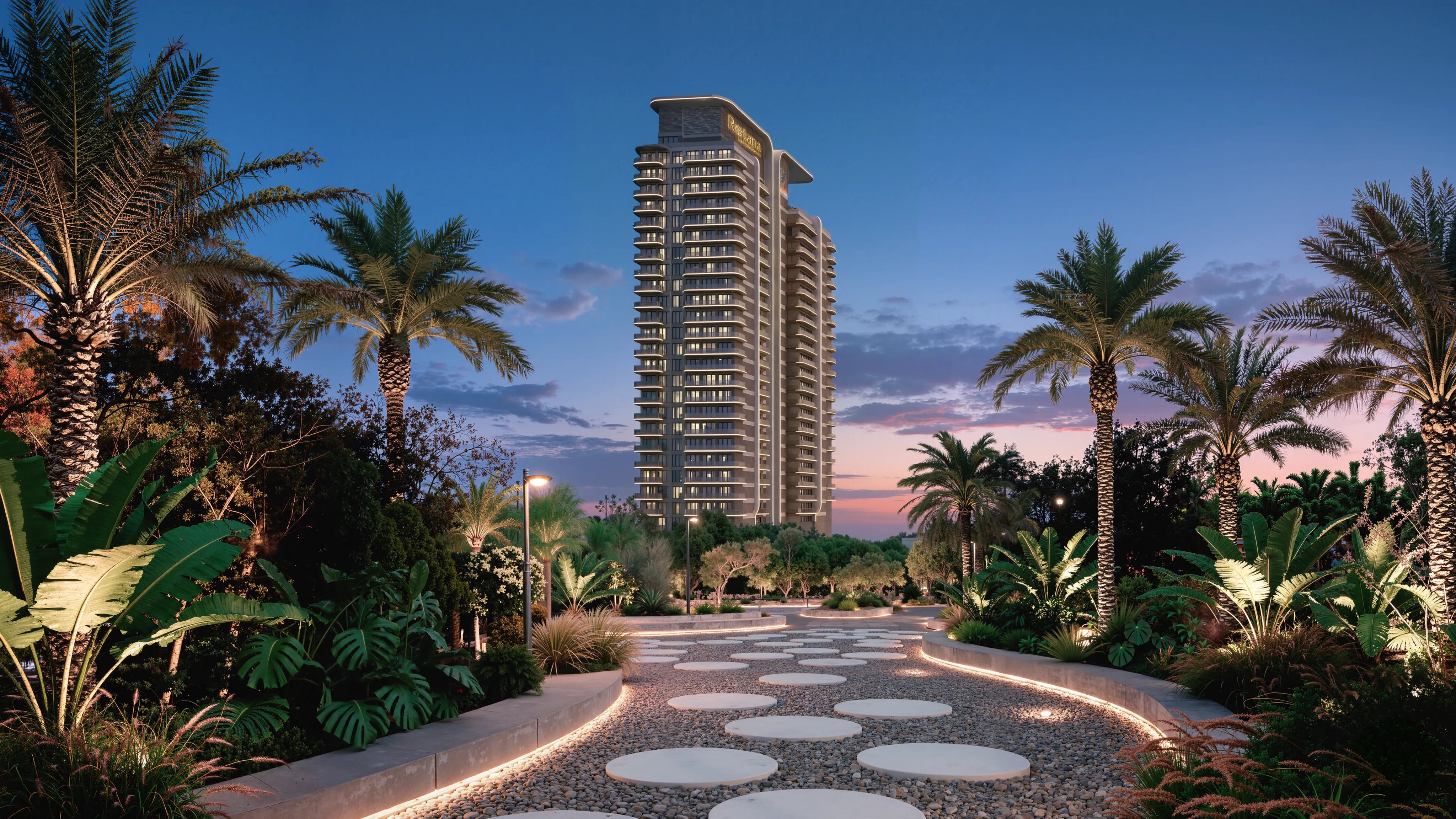 Rotana Residences South Tower exterior view