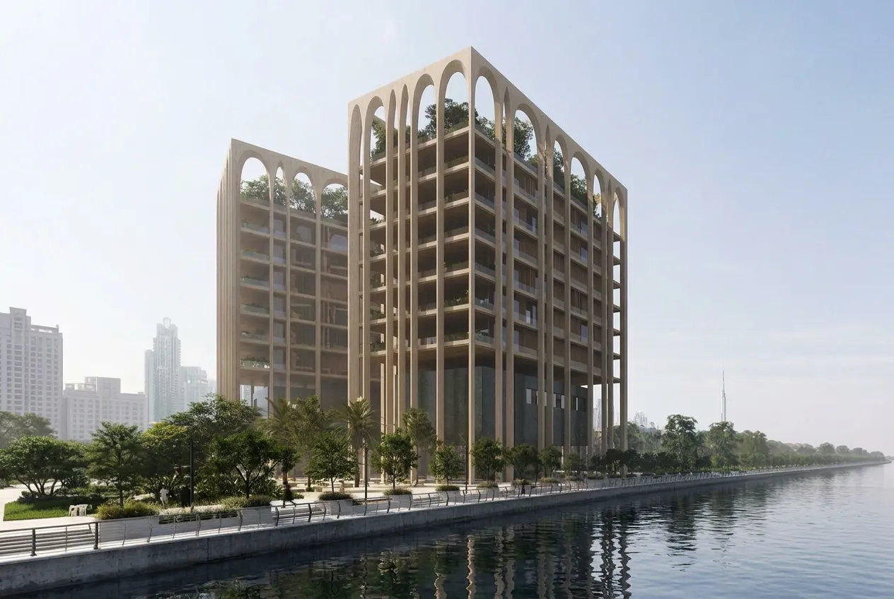 Sea Mirror Residences exterior view