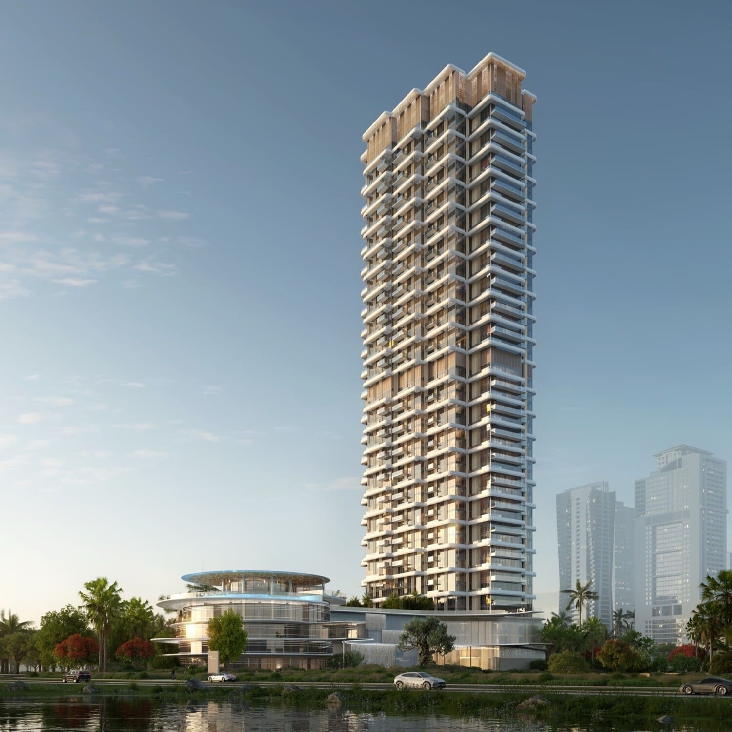 Serenia District West Residence exterior view