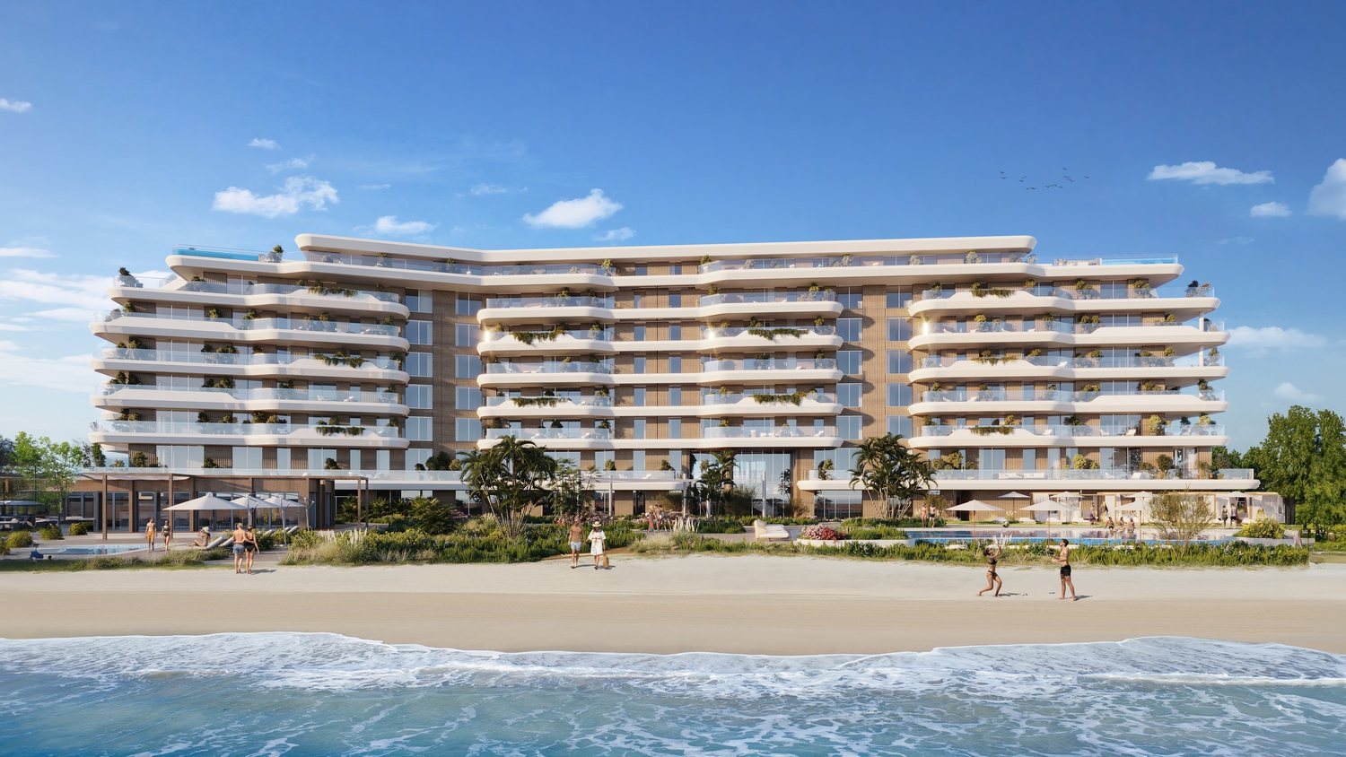 Sha Residence Emirates exterior view