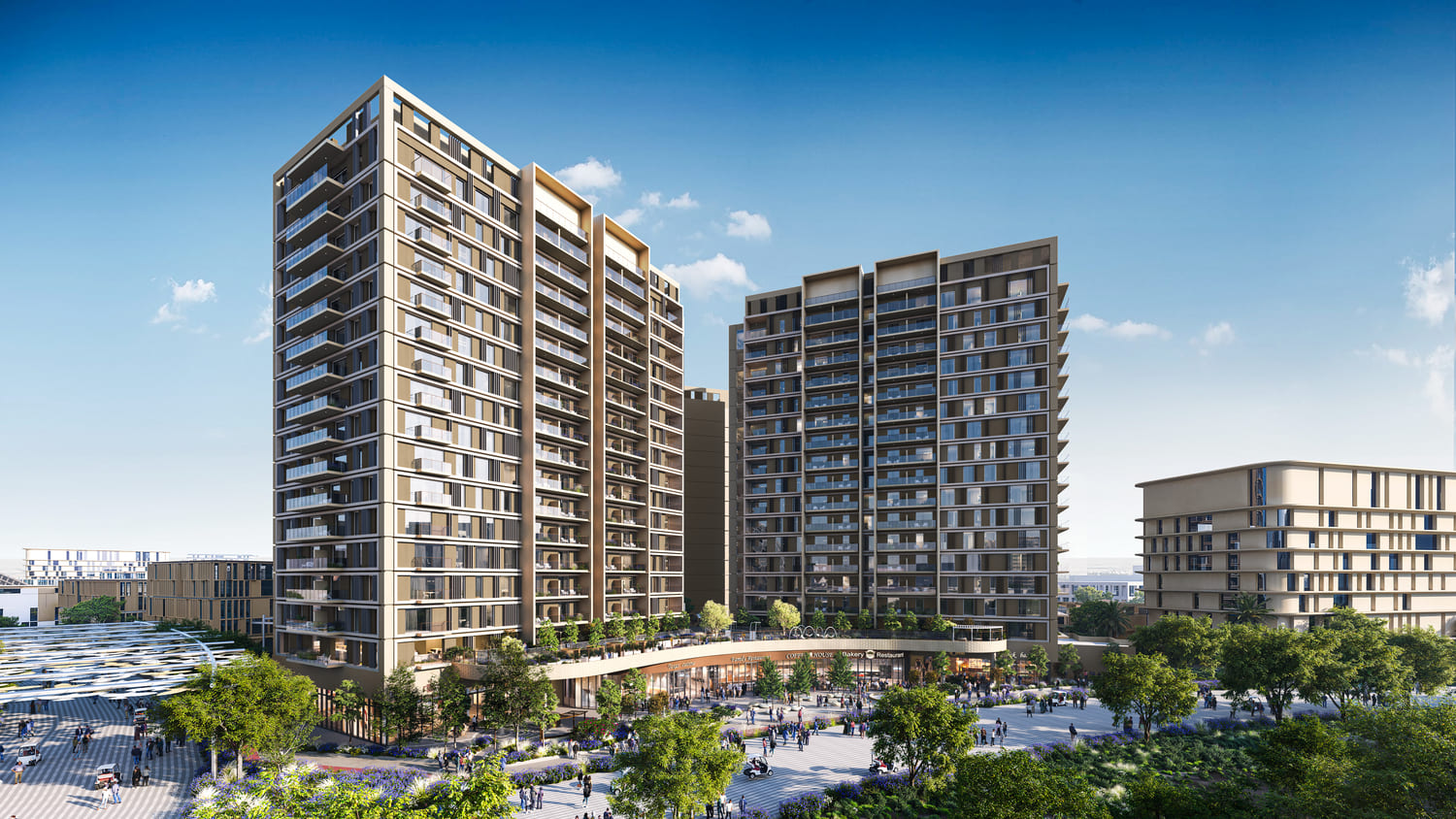 Sidr Residences exterior view