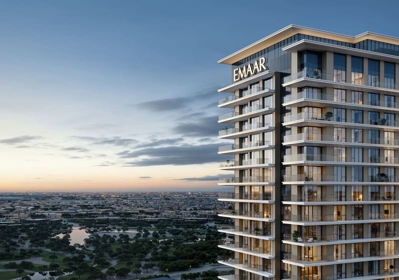 Silva Dubai Creek Harbour exterior view