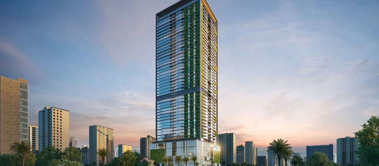 Sky Gardens Tower exterior view