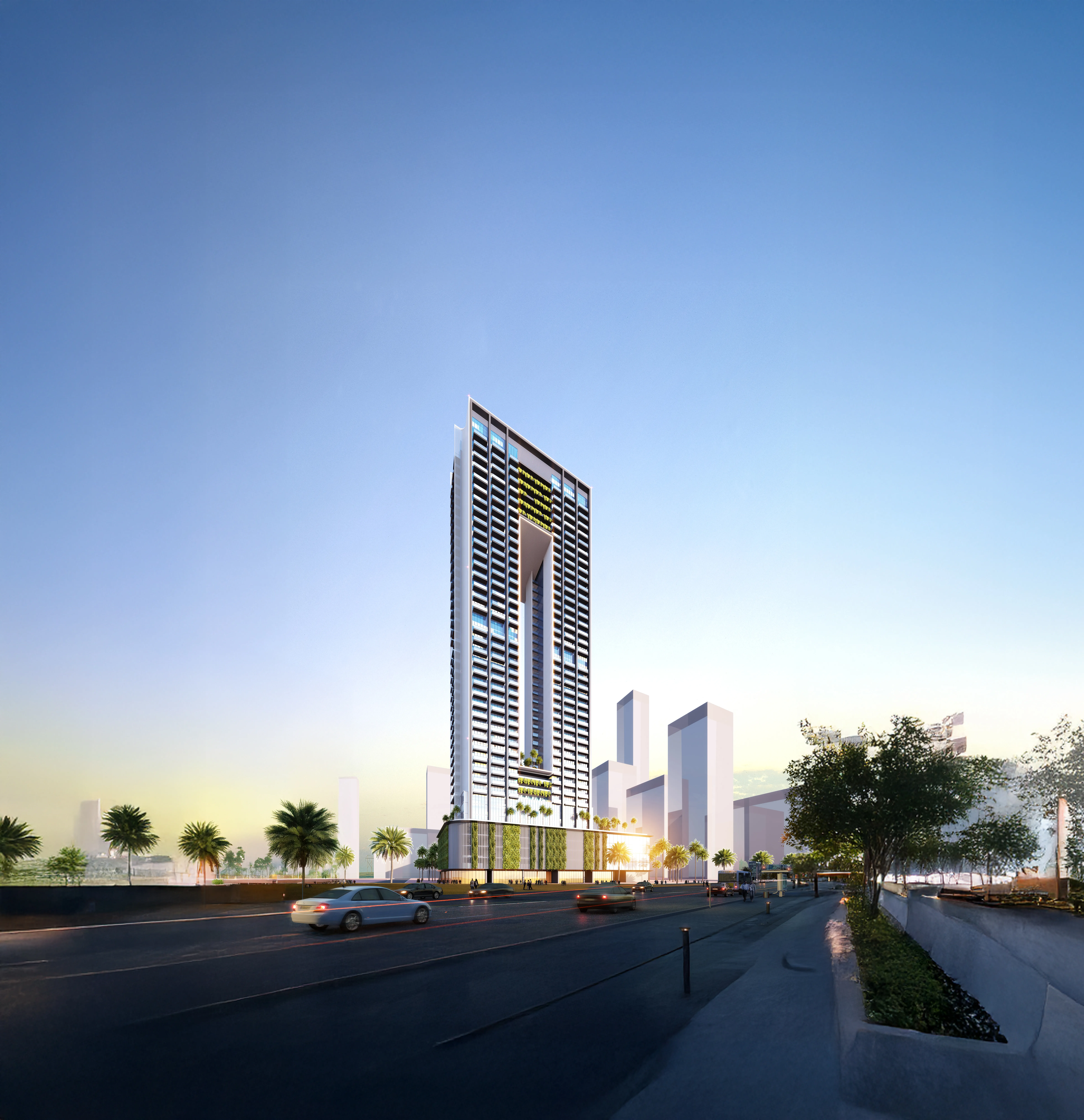 SkyGate Tower exterior view