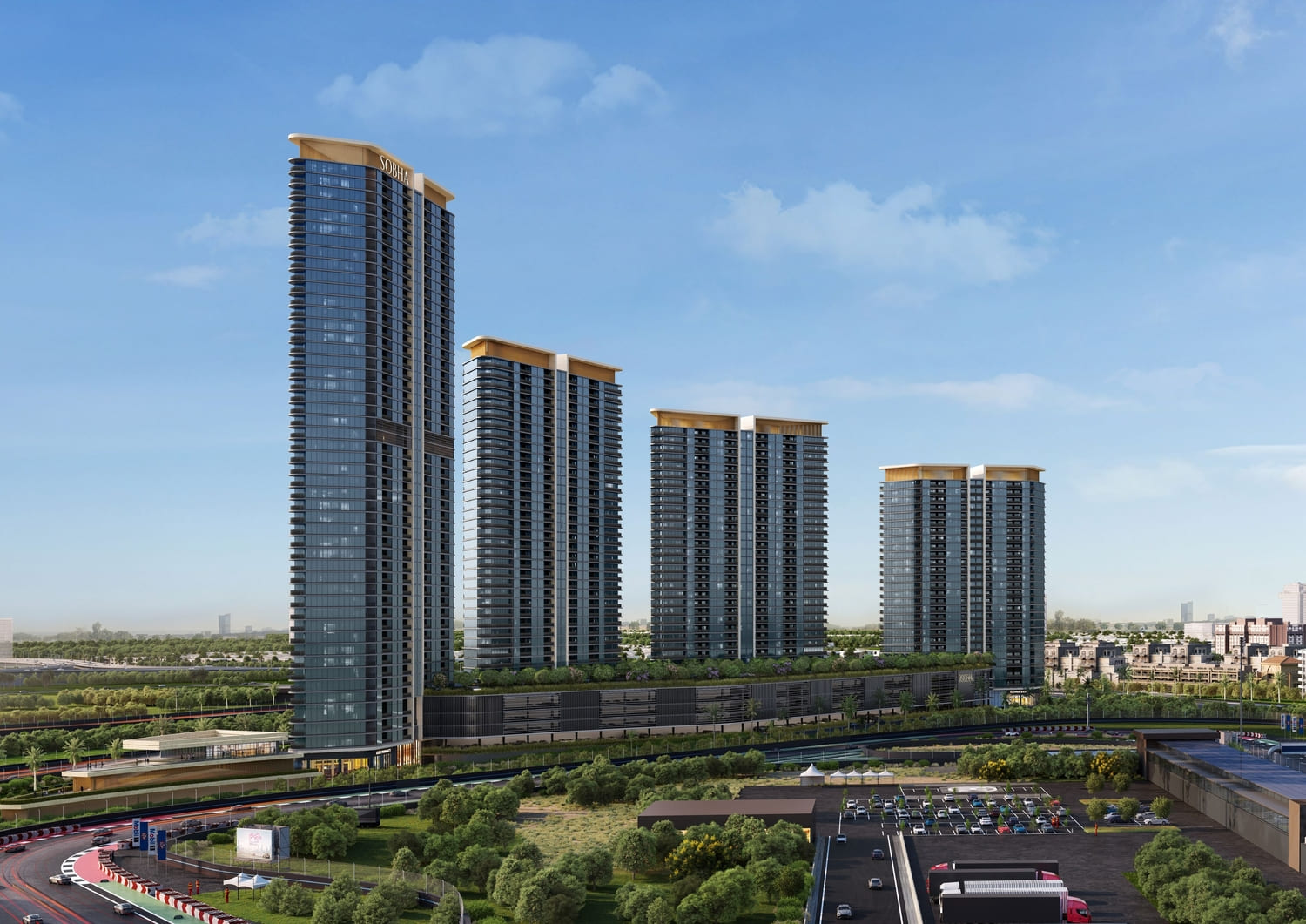 Sobha Solis exterior view