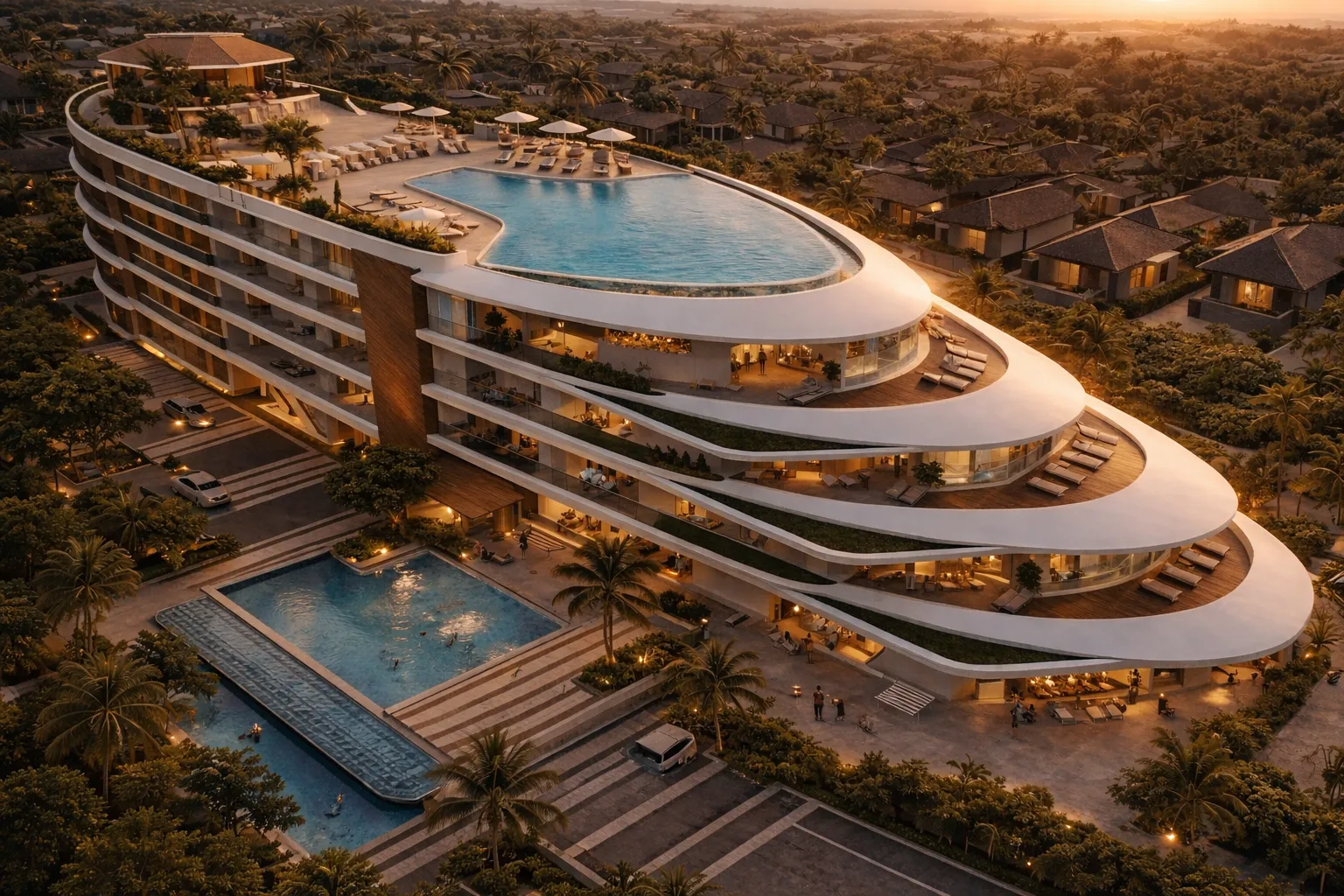 Sole Mio Residences exterior view