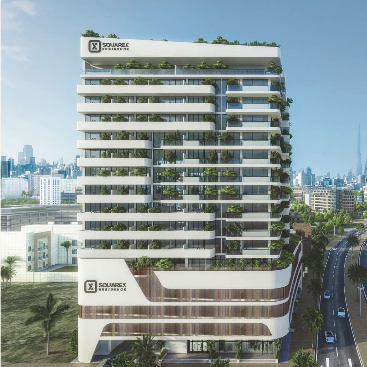 SquareX Residence architecture