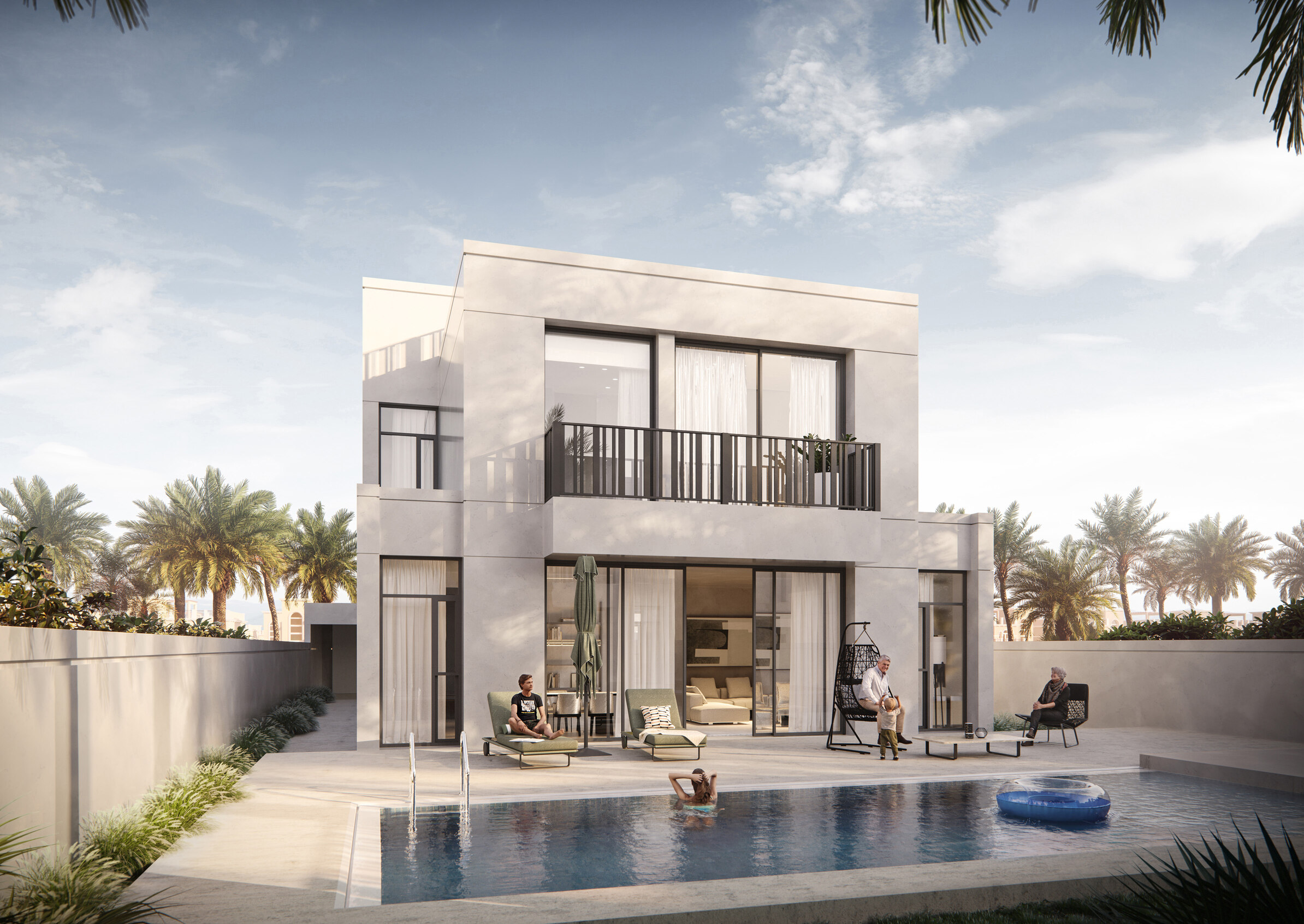 Sunrise Living Villas exterior view
