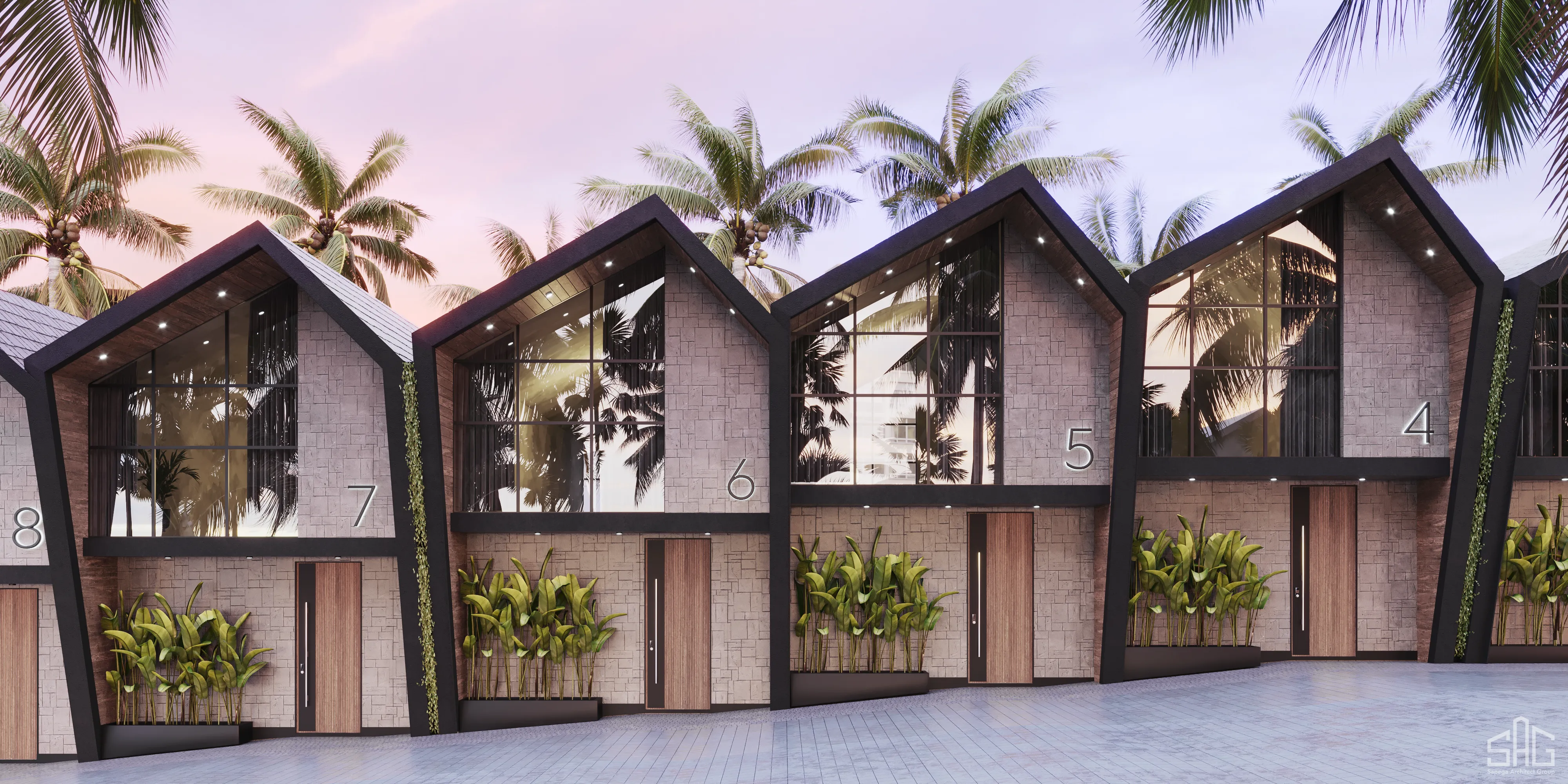 Swoi Berawa Villas architecture