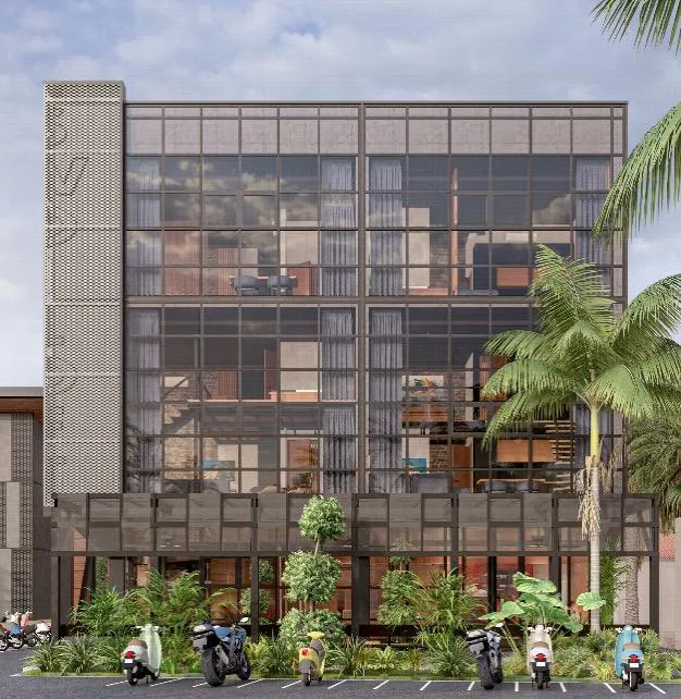 Swoi Umalas Villas Palm Street architecture