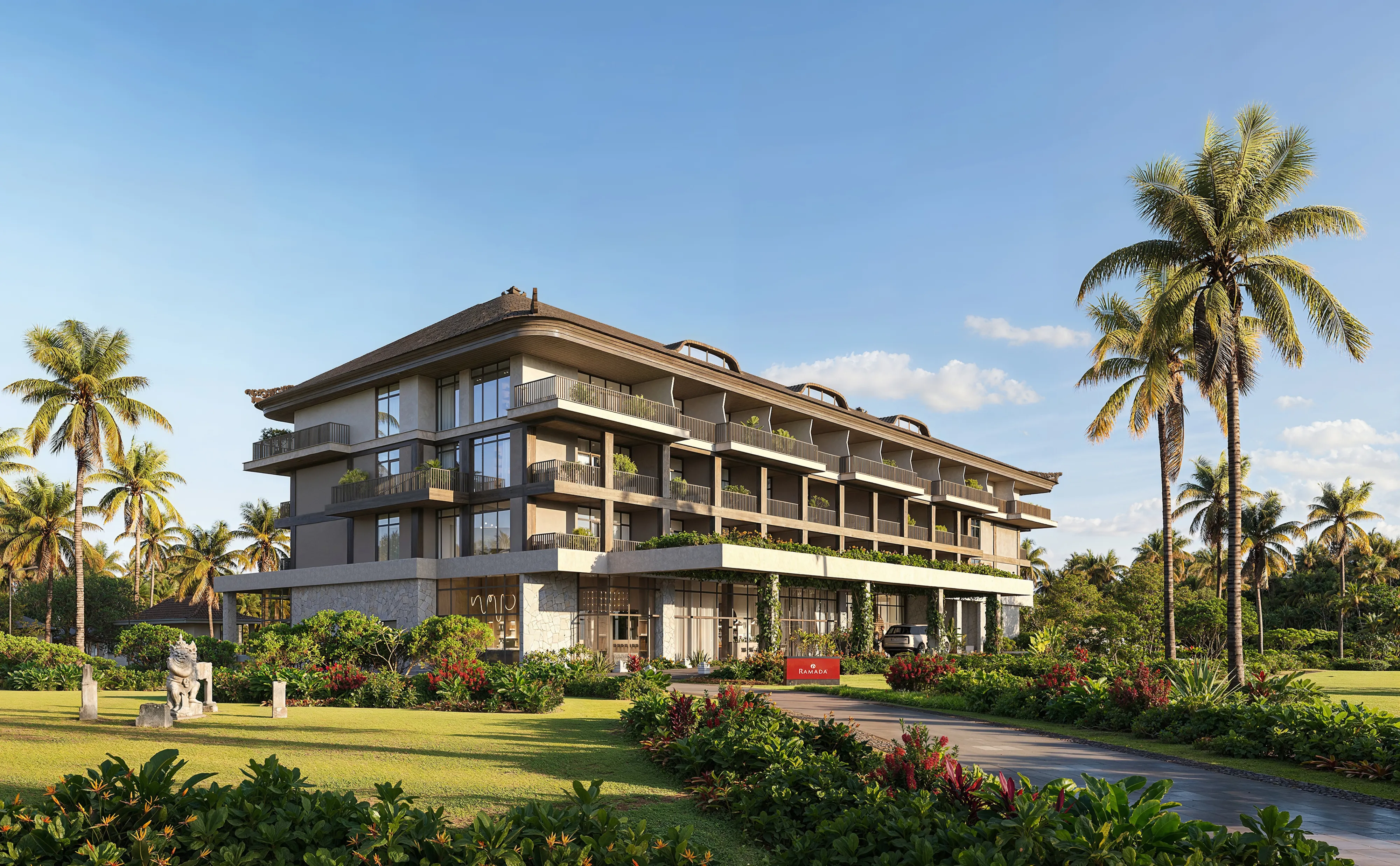 Teus Ramada Nusa Dua by Wyndham exterior view